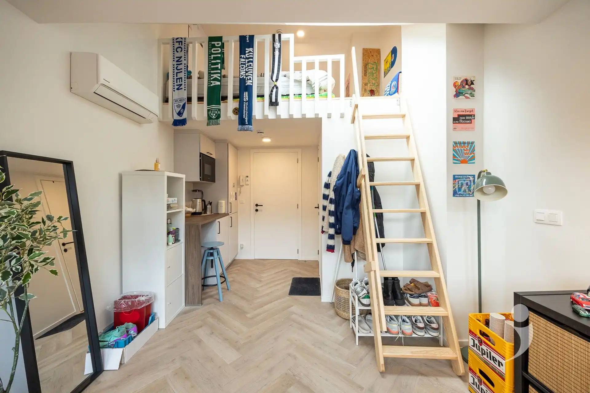 High-end studentenkamer in centrum Leuven foto 6