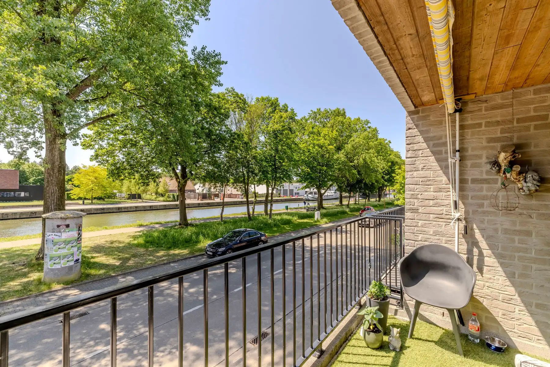 Appartement met 3 slpks en terras met zicht op de Vaart foto 14