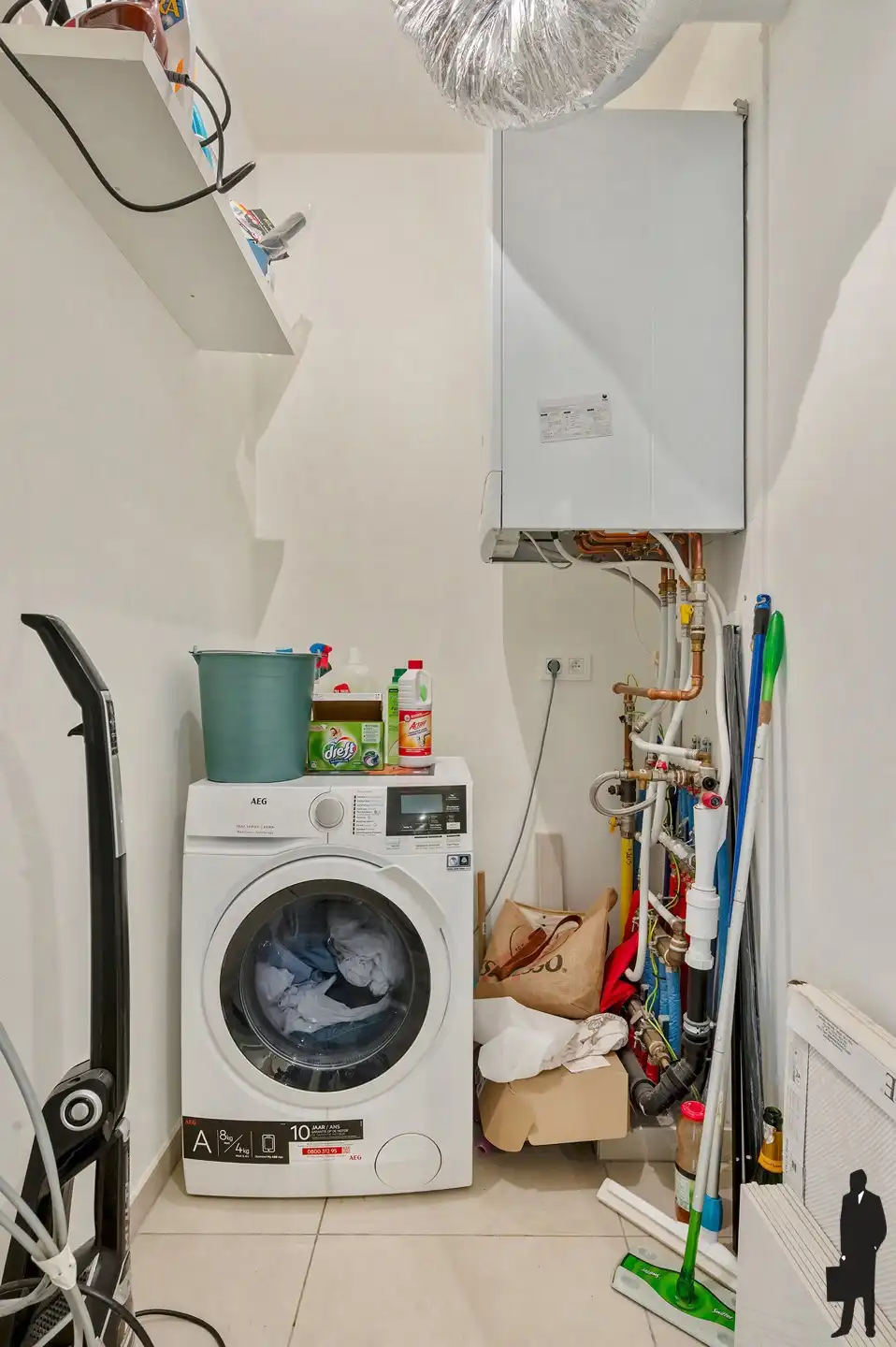 Licht 2-slpk appartement met 2 terrassen in Residentie Leopold foto 17