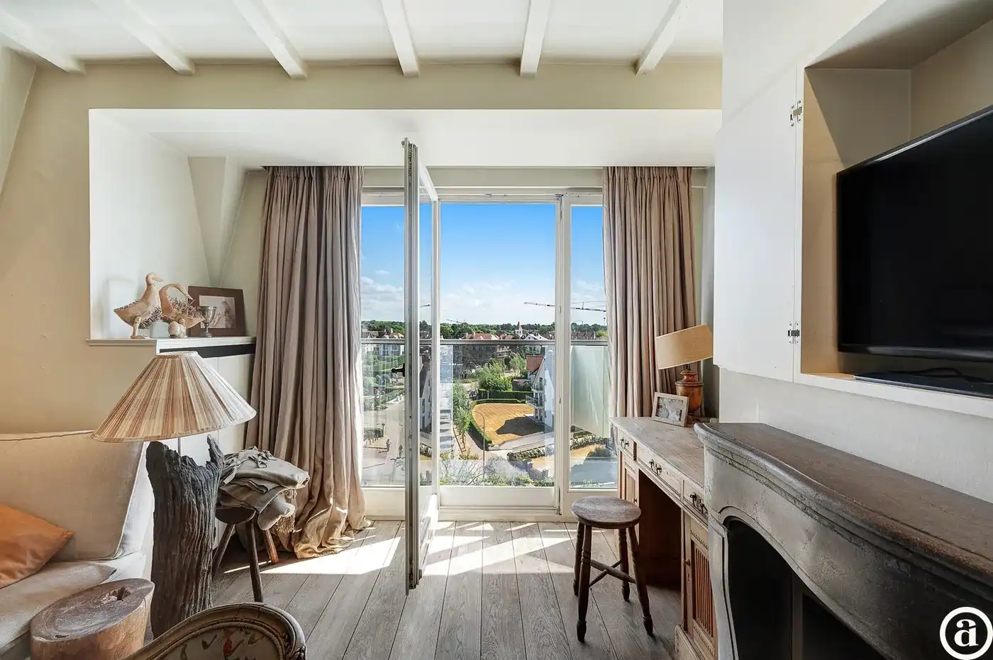 Uitzonderlijk penthouse aan de Kustlaan met open uitzicht    foto 4