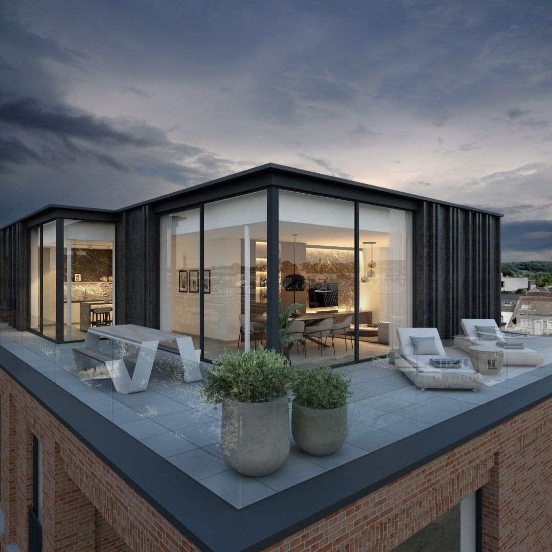 Modern huis met 3 slaapkamers met ruime vide – Nieuwbouwproject Ernst, Oudenaarde foto {{pictureIndex}}