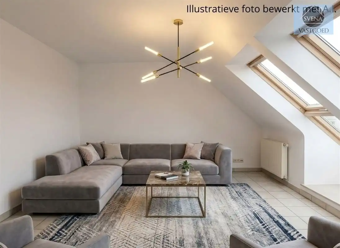 LICHTRIJK APPARTEMENT MET 2 SLAAPKAMERS IN CENTRUM GERAARDSBERGEN foto 8