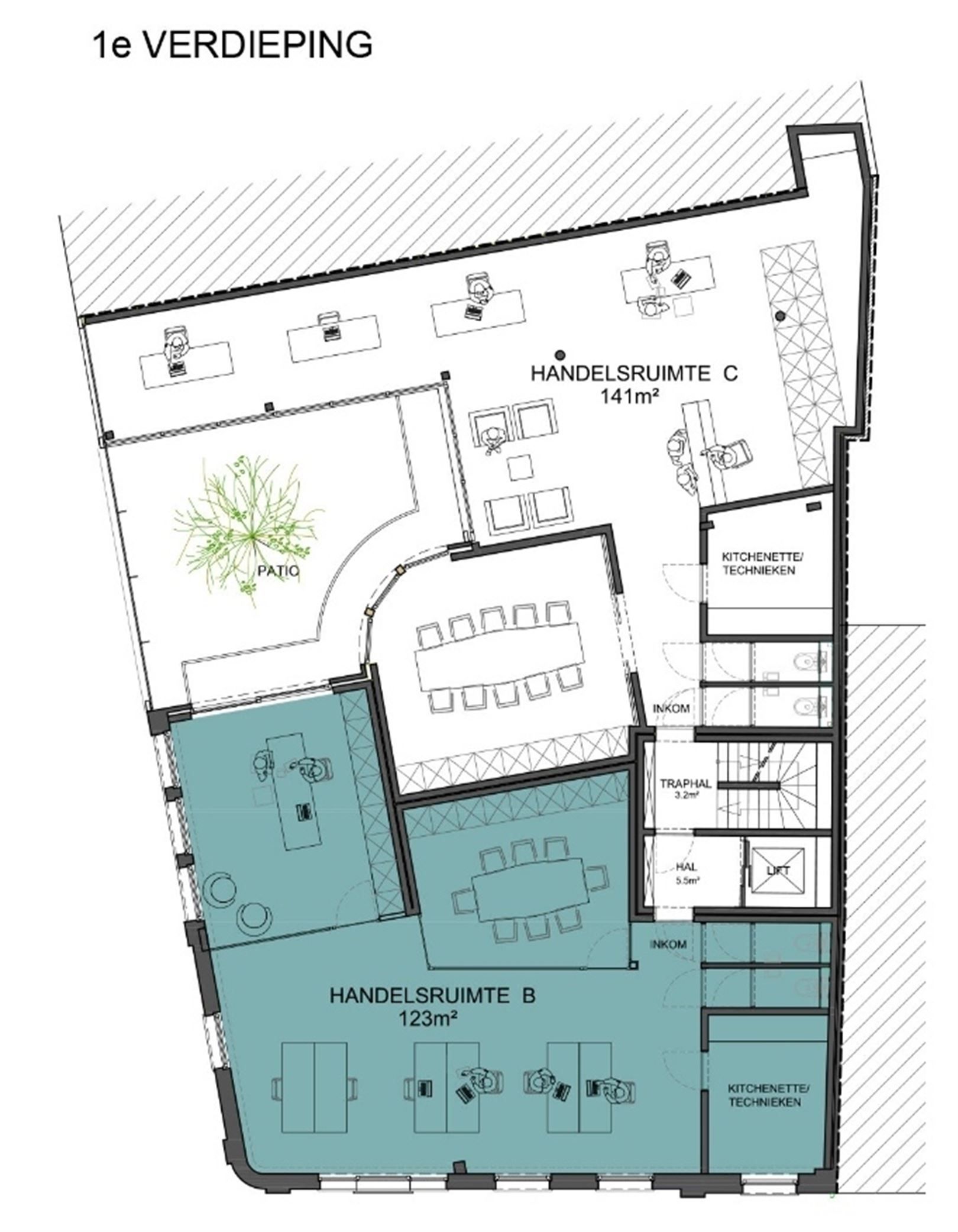Volledig kantoorgebouw te koop of te huur foto 22