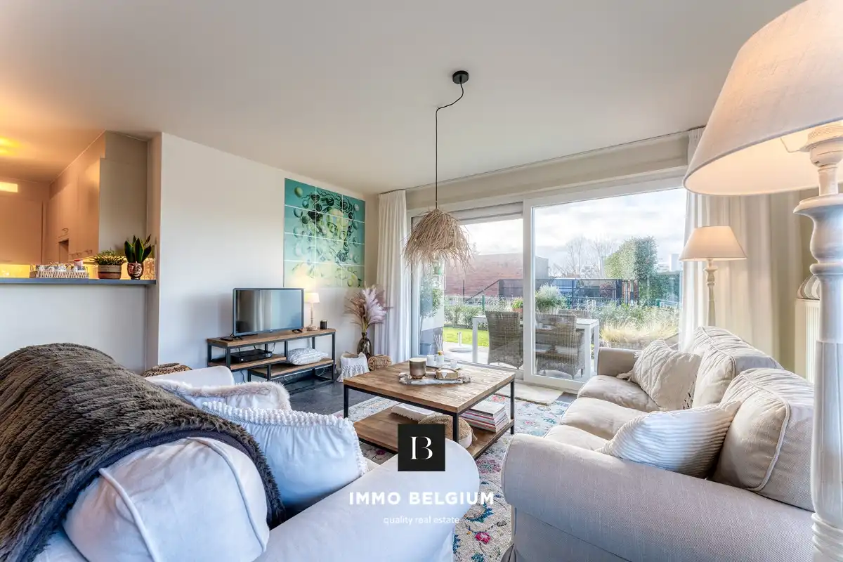 Prachtig, energiezuinig tuinappartement met 2 slaapkamers foto 4