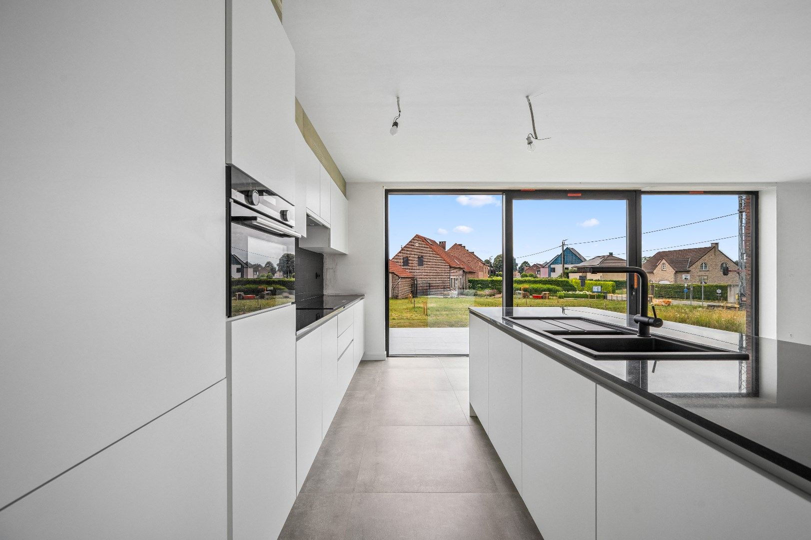 Nieuwbouw halfopen bebouwing (EPC A) met tuin, terras en garage foto 11