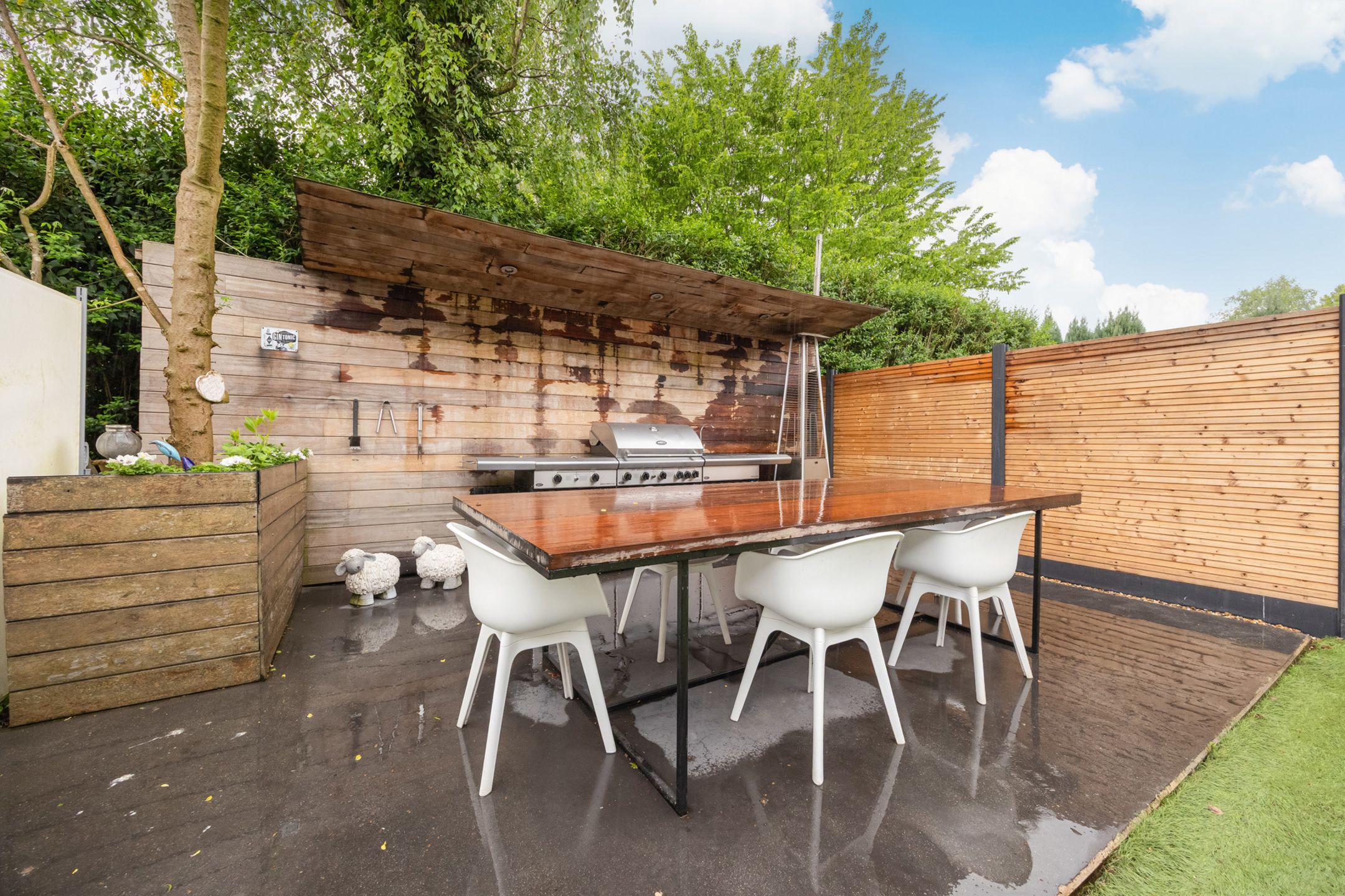Bel-etage met garage en gezellige tuin op top locatie foto 19