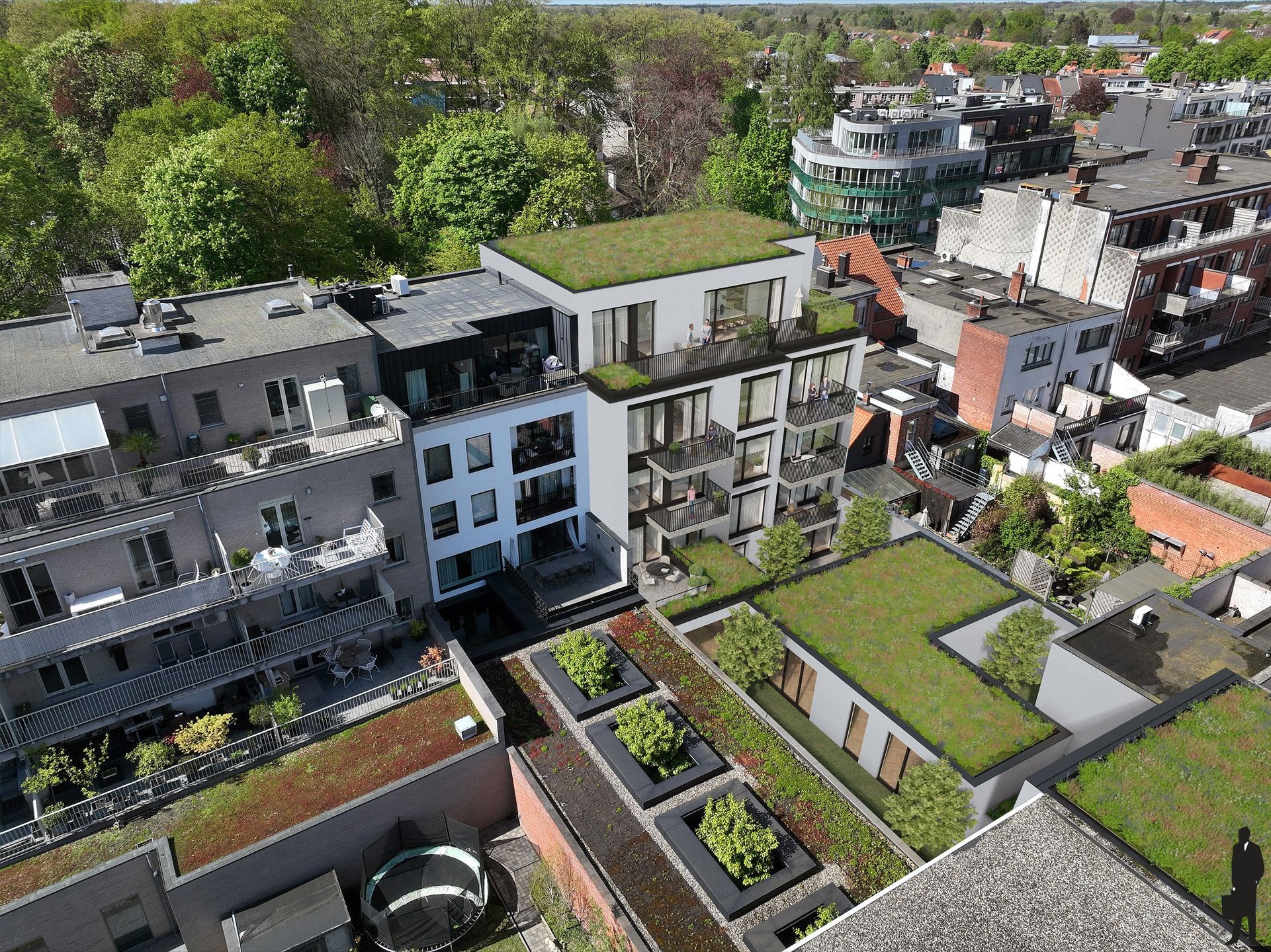 Nieuwbouwproject Parkhof – Exclusief wonen in het centrum van Brasschaat!   foto 8