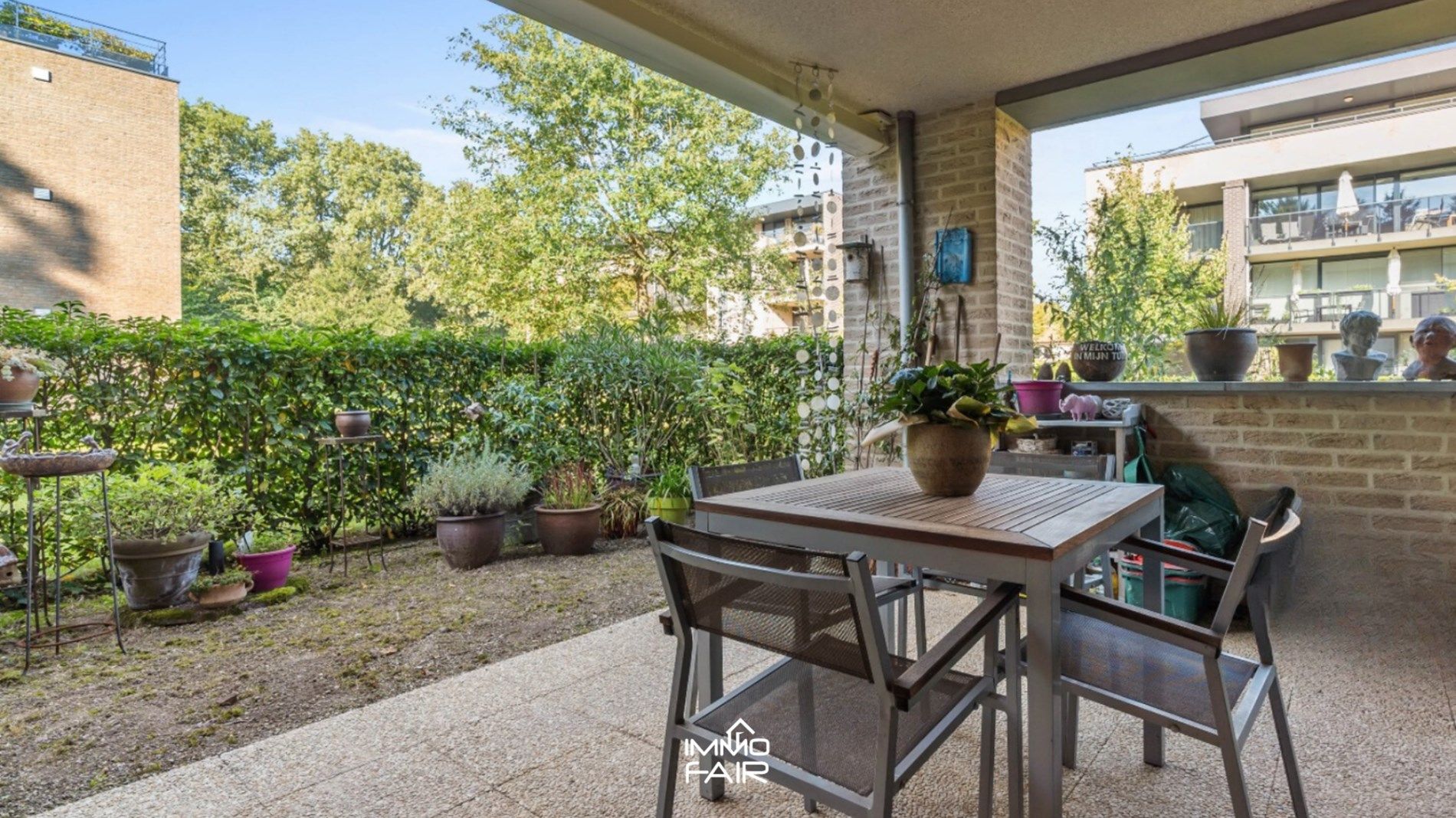 Instapklaar gelijkvloers appartement in een rustige, groene omgeving in Genk foto 5