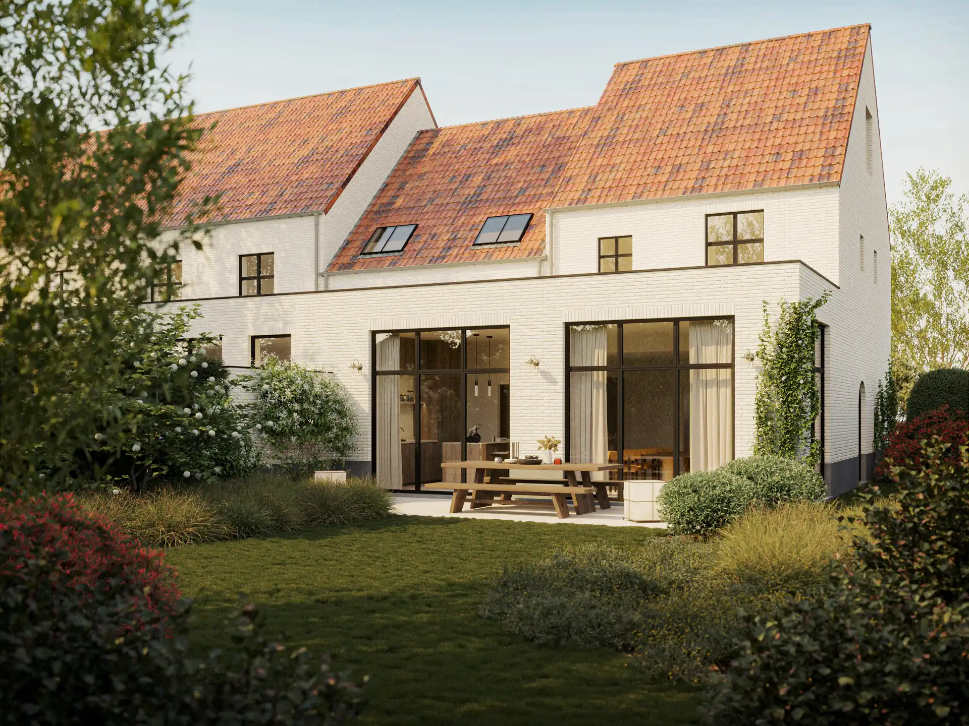 Halfopen nieuwbouwvilla op een toplocatie in Oud-Turnhout foto 2