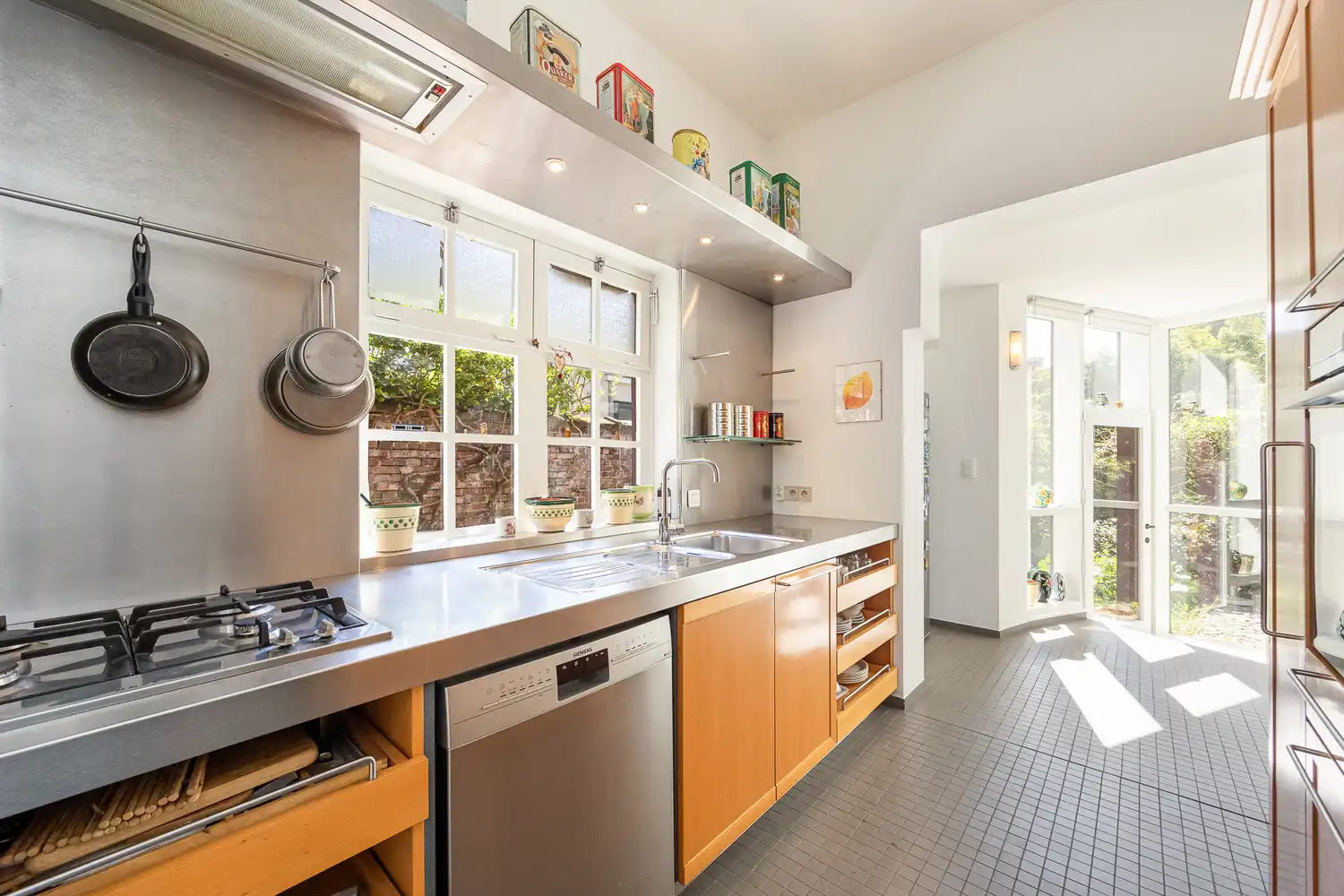 Unieke halfopen parkwoning (230m²) met schitterende Art-déco elementen op toplocatie tegenover het Te Boelaerpark foto 17