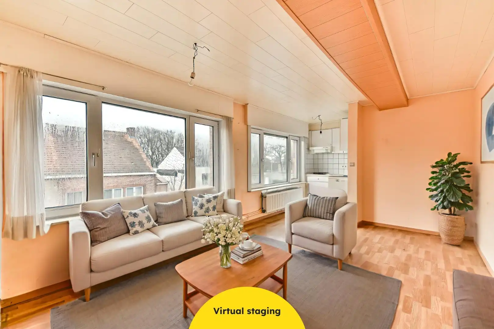 Te renoveren appartementsgebouw met loods op 1.131 m² foto 4