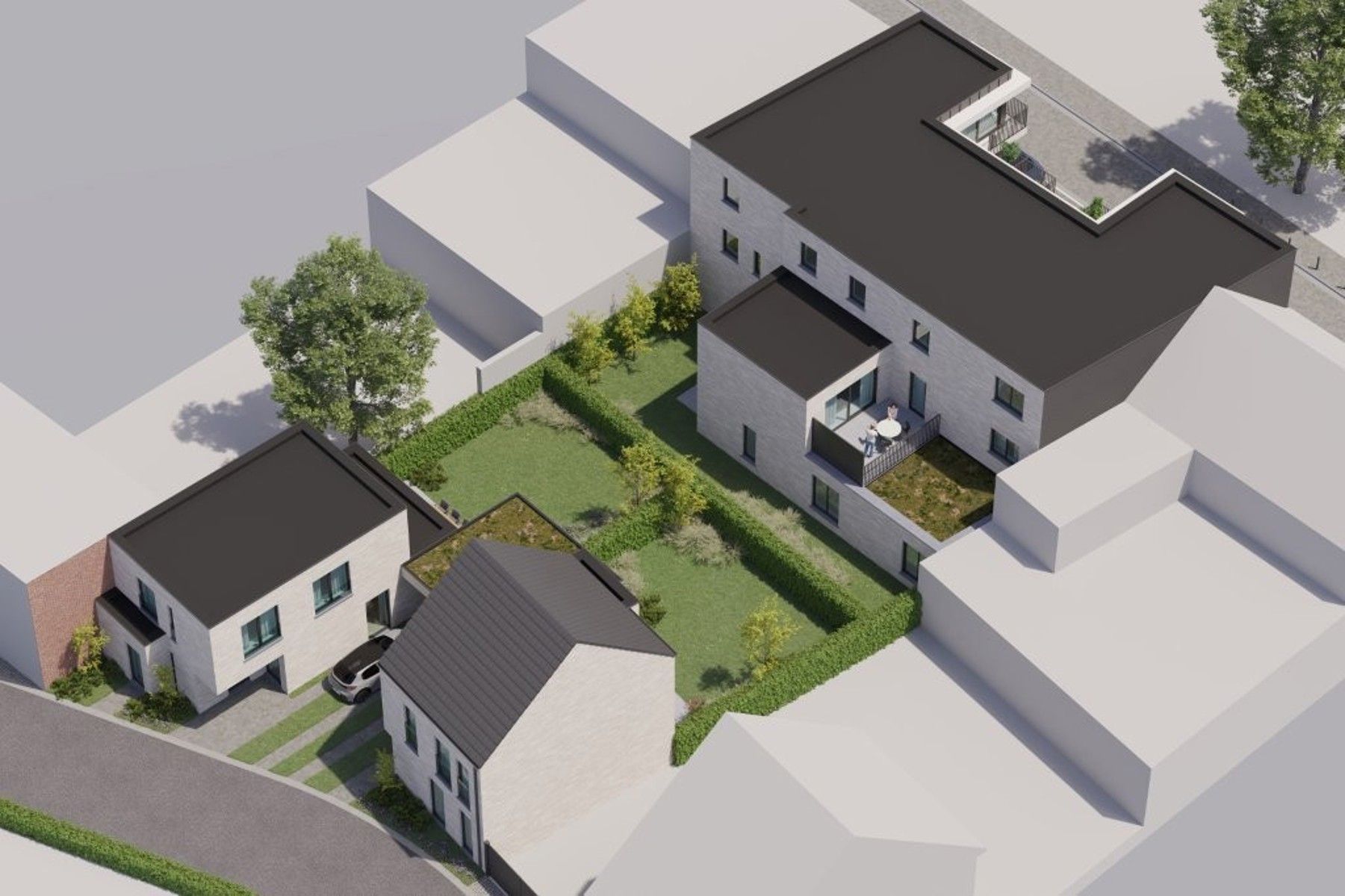 KOOP AAN 6% btw  2 slaapkamers 97,45m² - terras 13,59m² foto 13