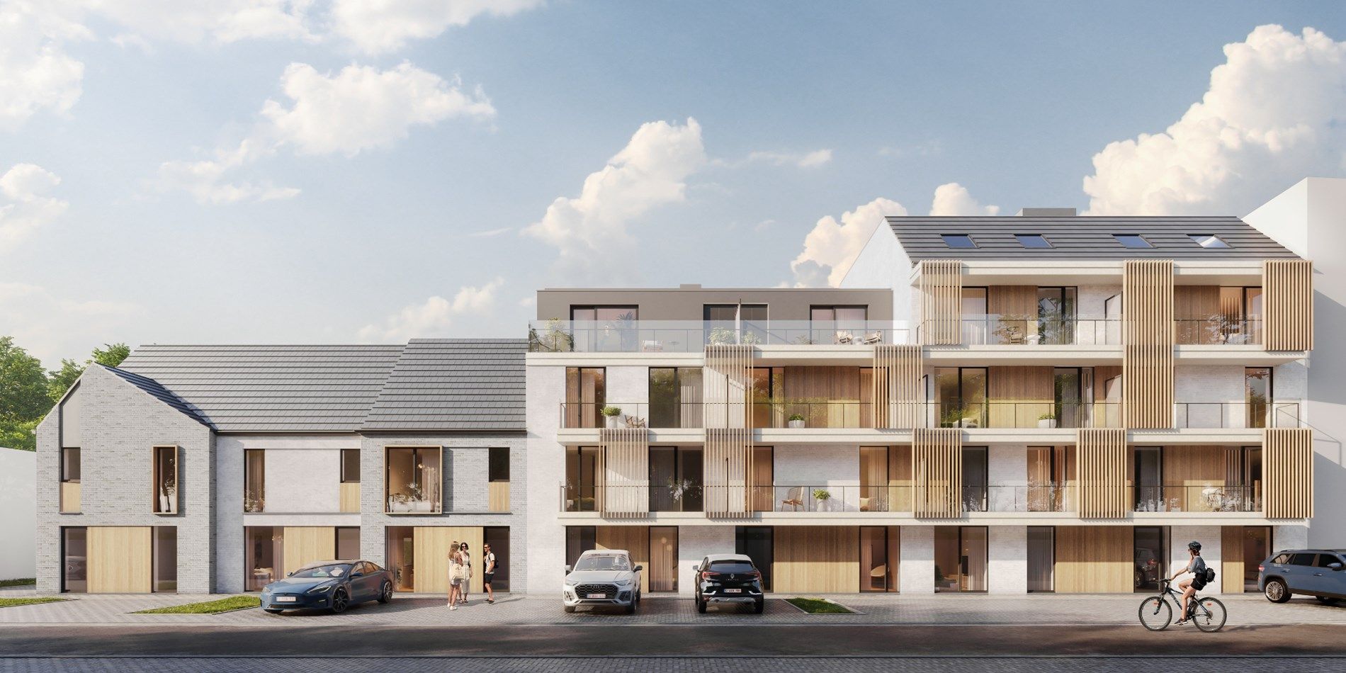 Modern nieuwbouwproject van 3 woningen in Harelbeke foto 7