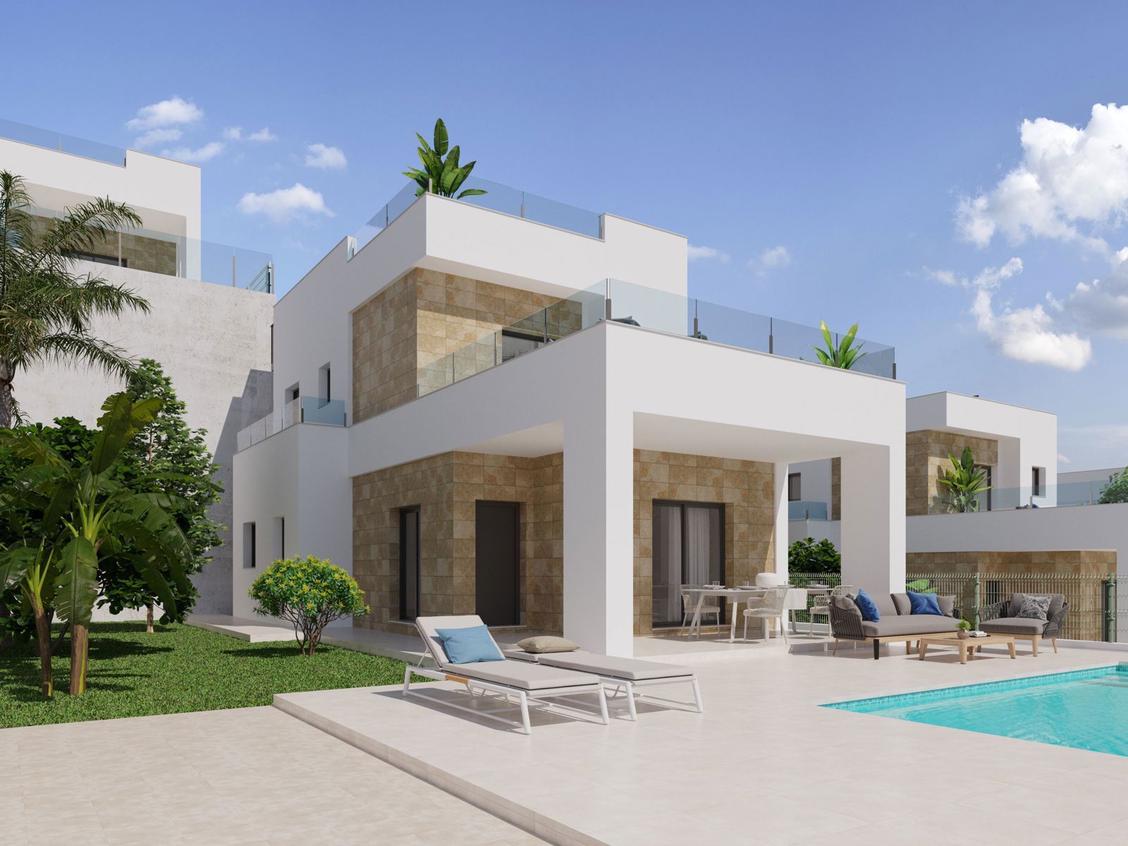 Vrijstaande villa met zee en bergzicht foto 4
