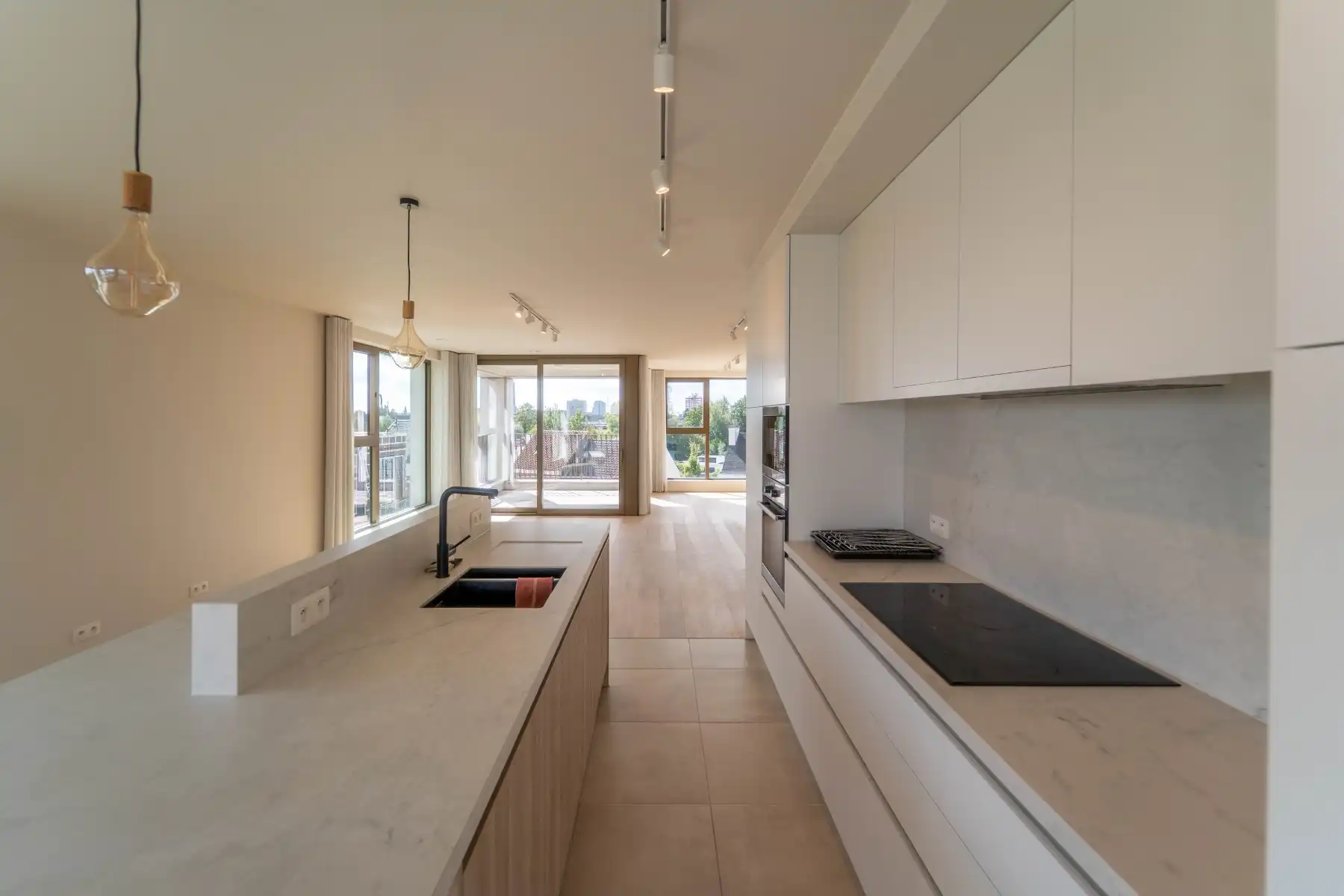 Exclusief penthouse (205m²) met 2 grote terrassen op toplocatie in Gent. foto 13