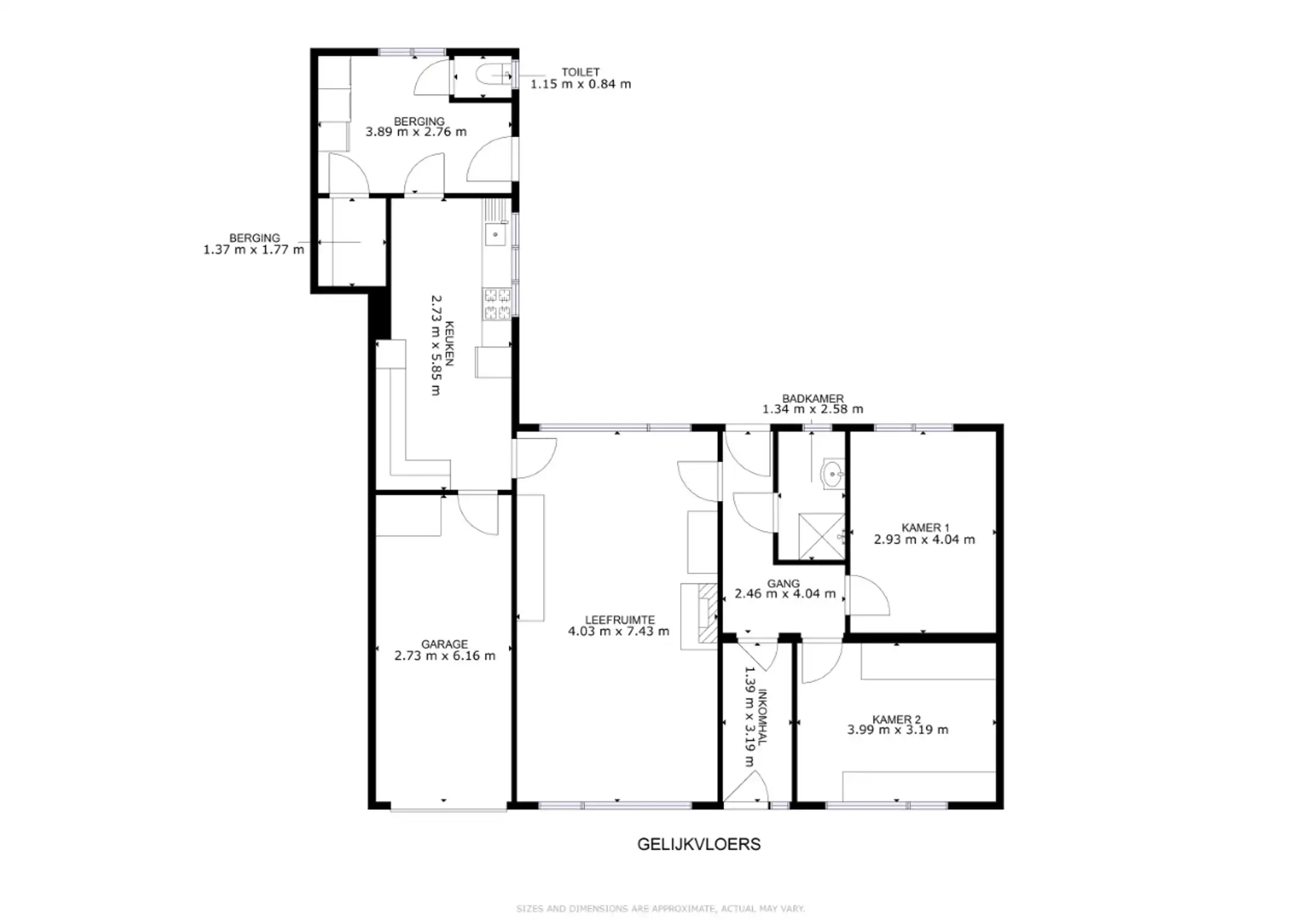 Gelijkvloers wonen met tuin en potentieel foto 20
