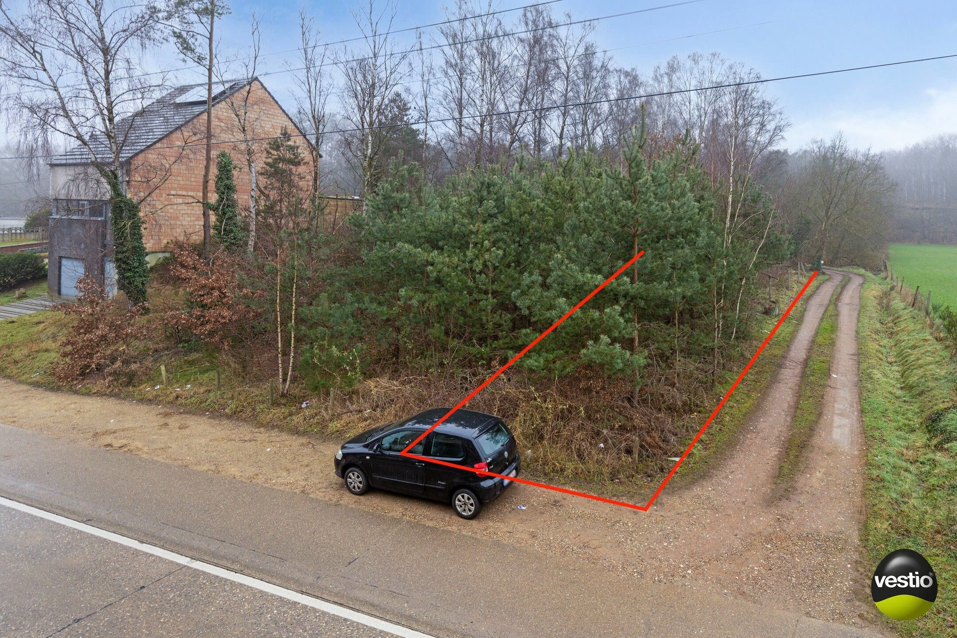 Bouwgrond halfopen bebouwing van 5a 58ca in Lummen foto {{pictureIndex}}