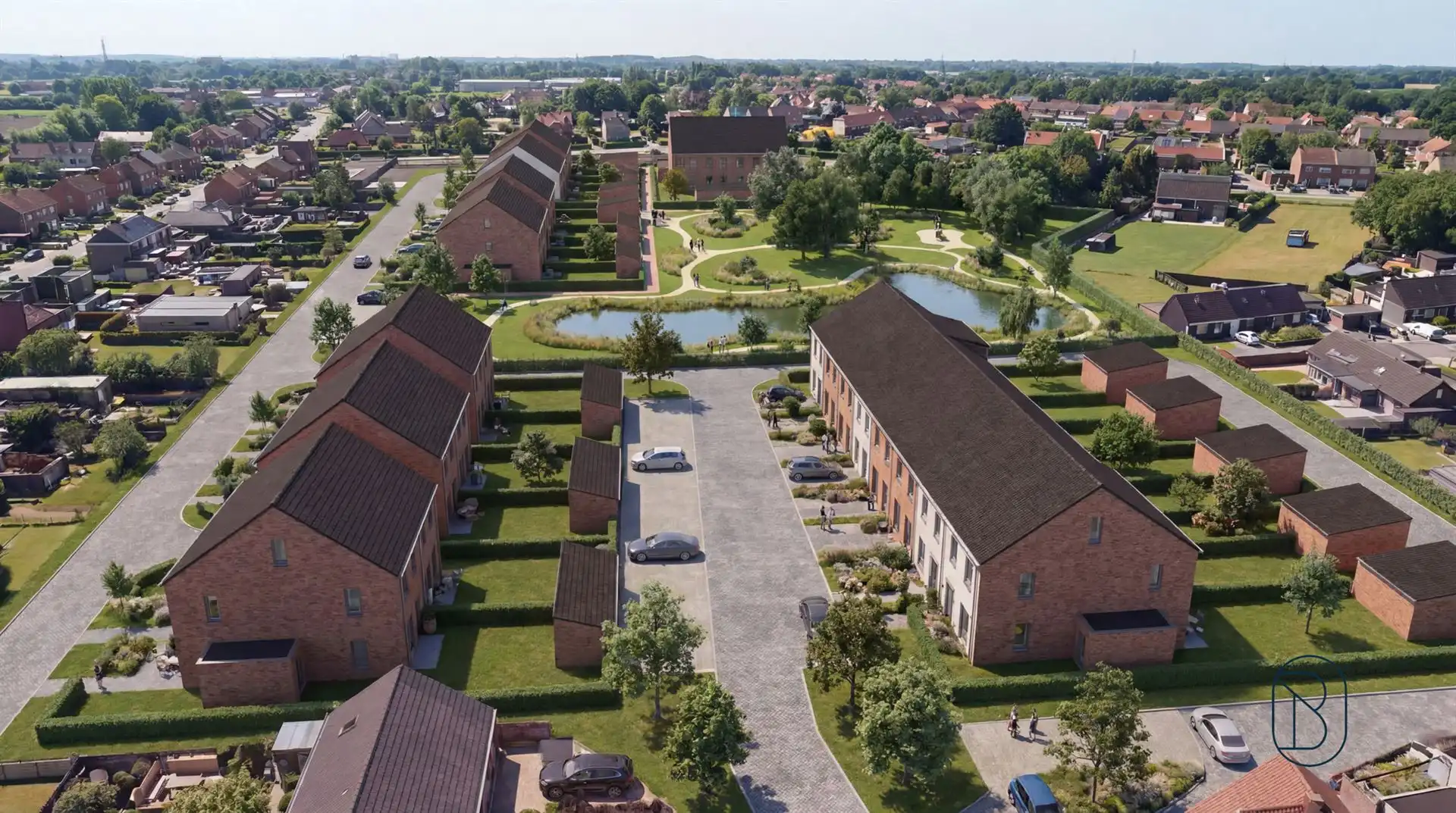 Energiezuinige nieuwbouwwoning in het centrum van Harelbeke foto 16