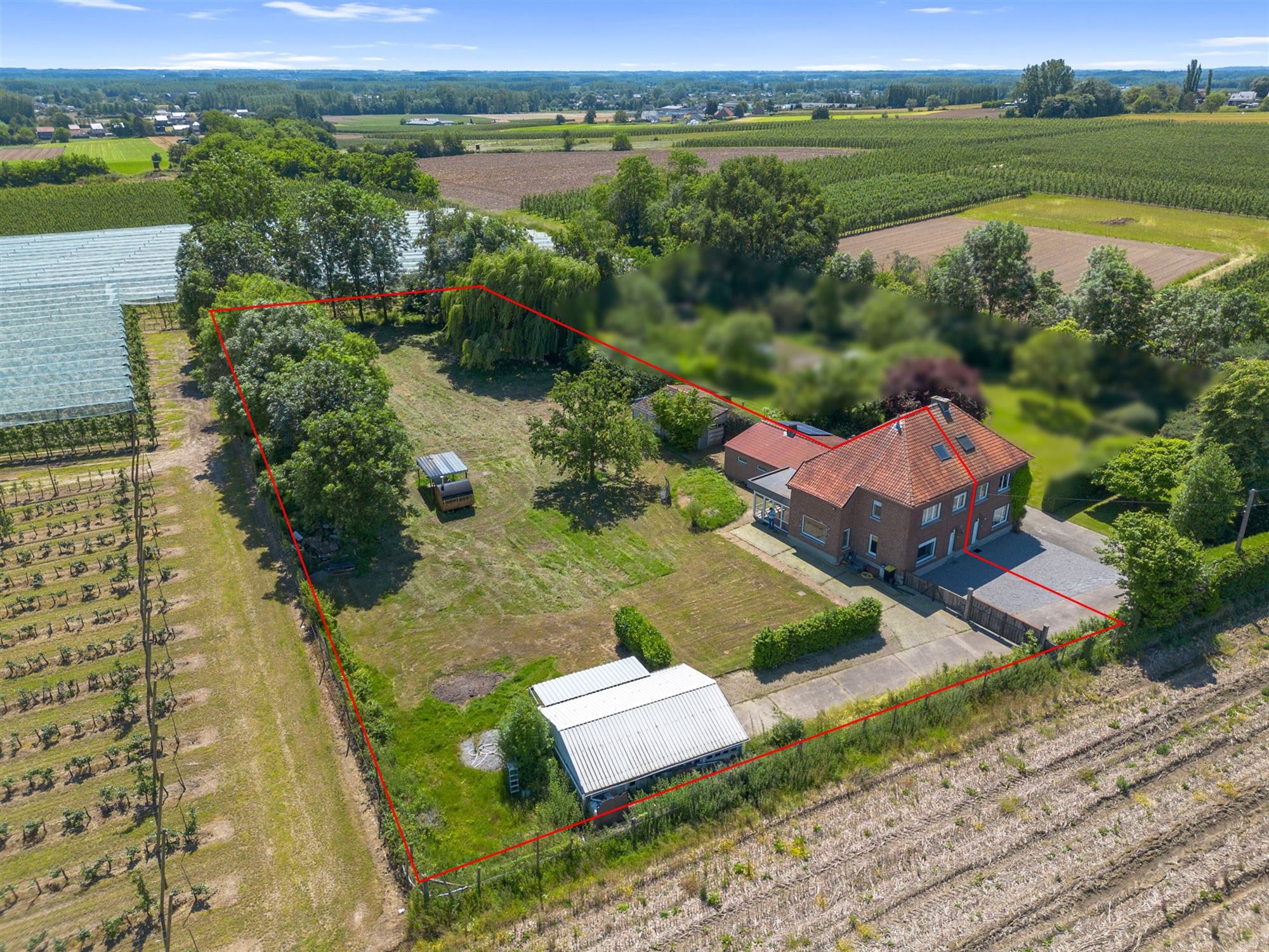 WONING MET VEEL POTENTIEEL OP EEN PERCEEL GROND VAN 35A EN DE MOGELIJKHEID TOT HET BIJKOPEN VAN BIJNA 2HA WEI foto 1