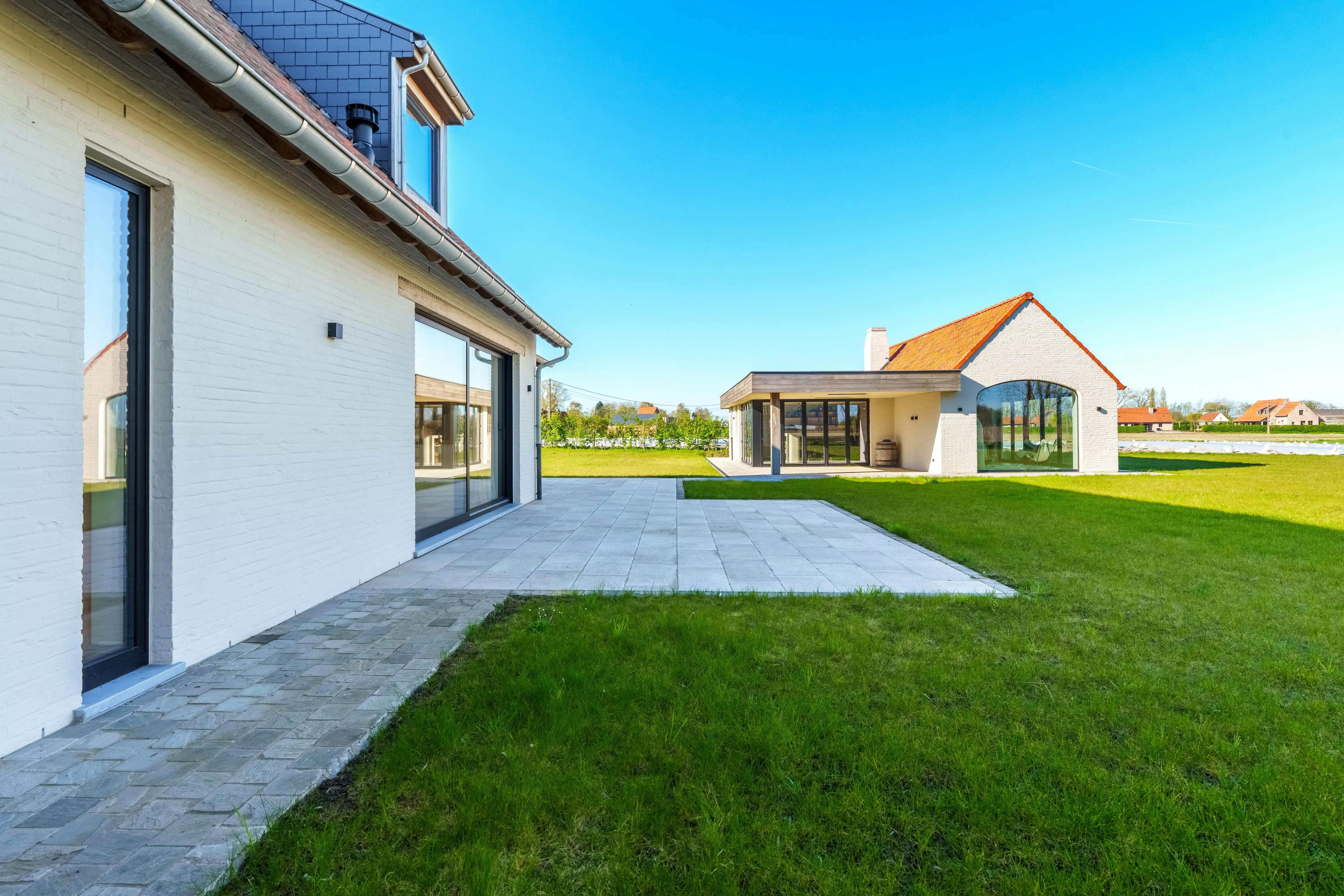 Exclusieve nieuwbouwvilla met bijgebouw in landelijke rust Ardooie foto 14