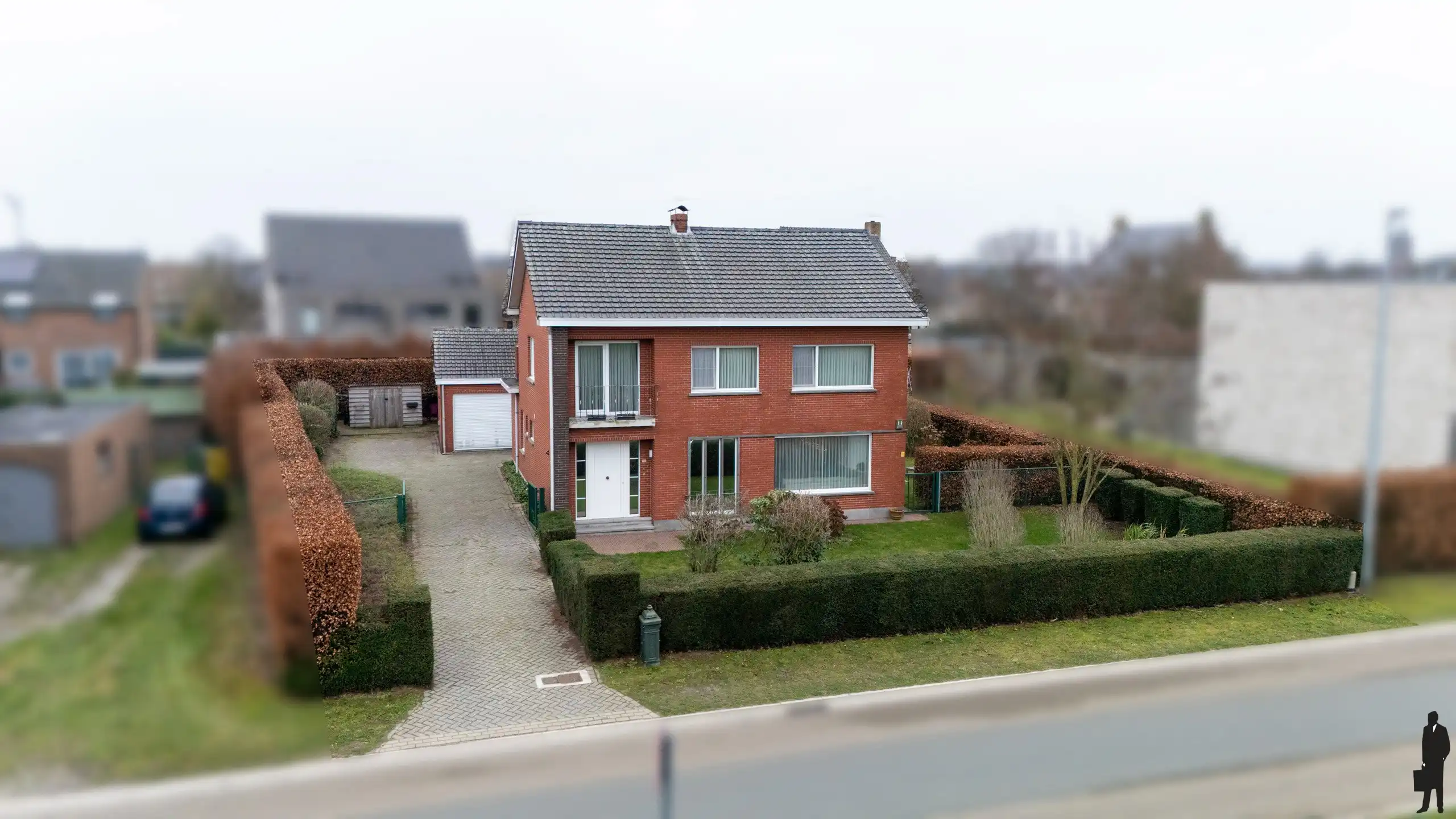 Projectgrond voor 2 halfopen bebouwingen te Minderhout foto 11