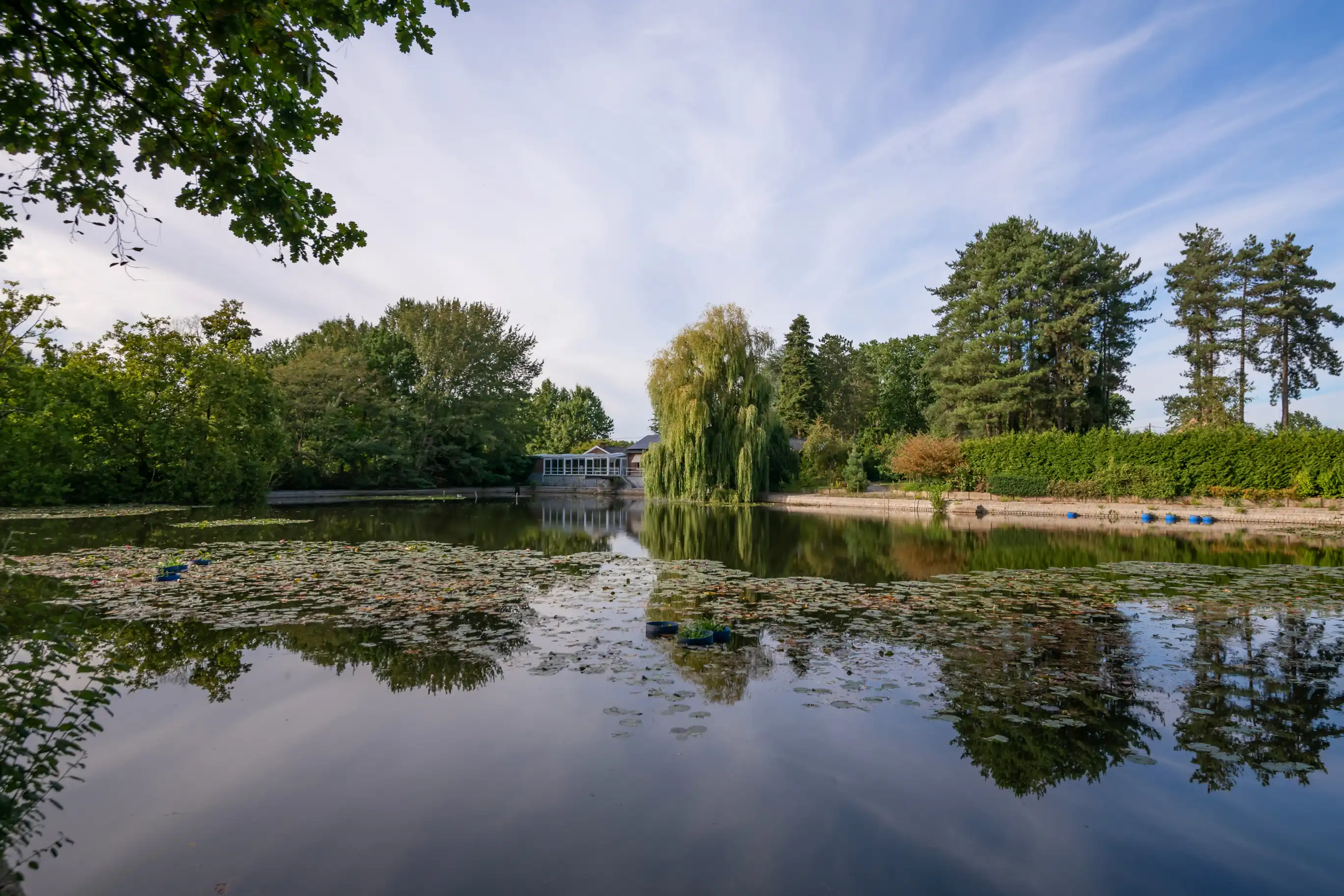 Exclusieve paviljoenvilla met private vijver en vissershuis in Haacht foto 3