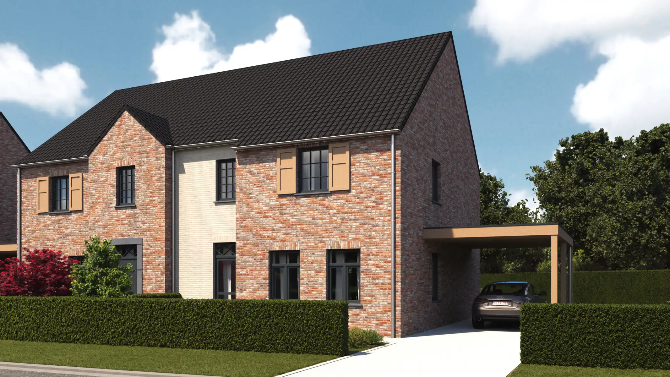 HOB in casco plus met 3 slpk. vlakbij centrum Kinrooi.  foto 2