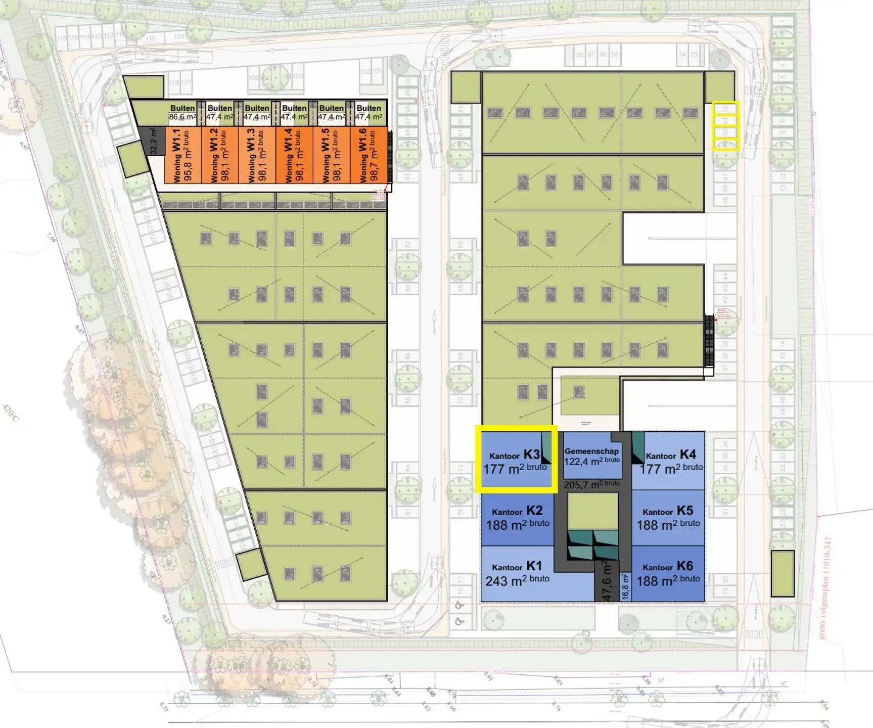 Nieuwbouw kantoorruimte in 'La Brique' foto 14