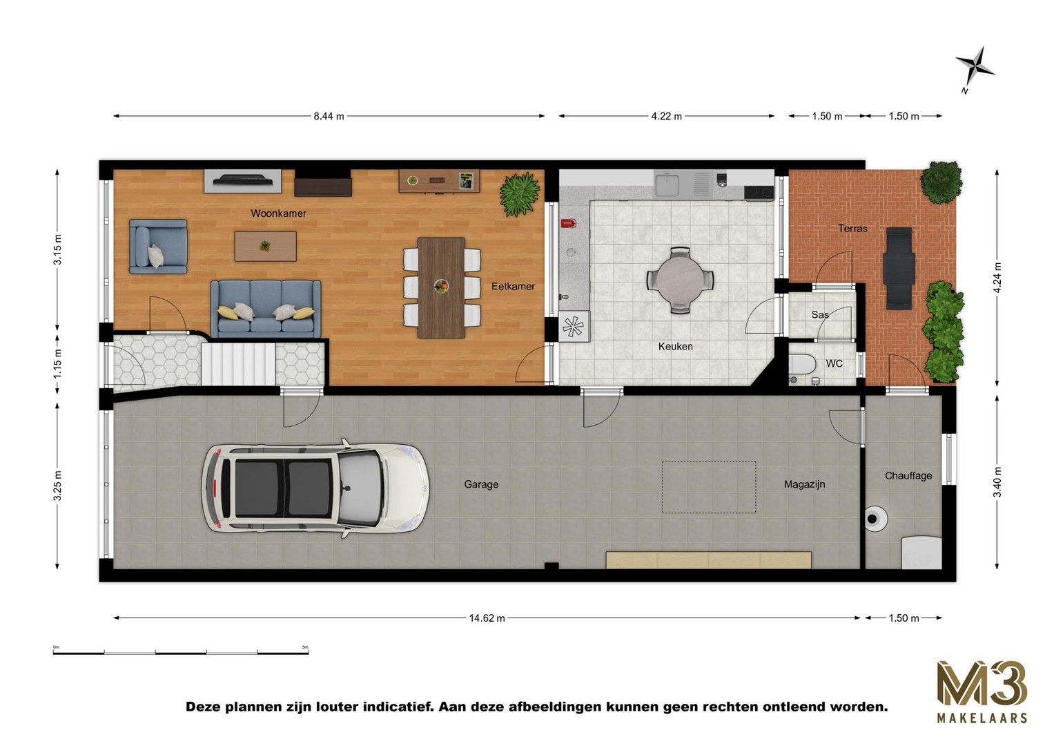 Ruime woning met garage te Burcht foto 26
