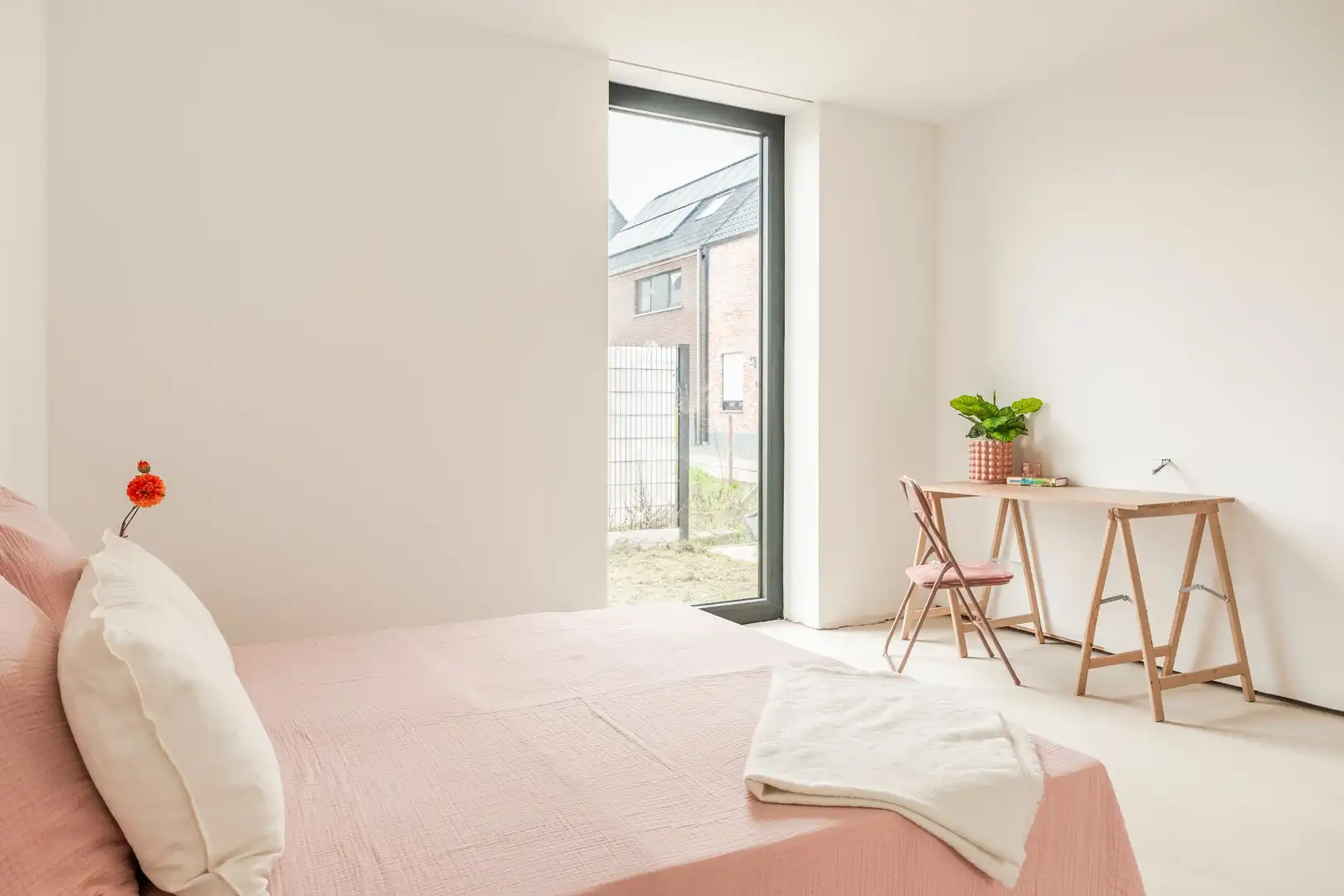 Moderne open bebouwing in oprichting met magazijn te Branst (Bornem) foto 10