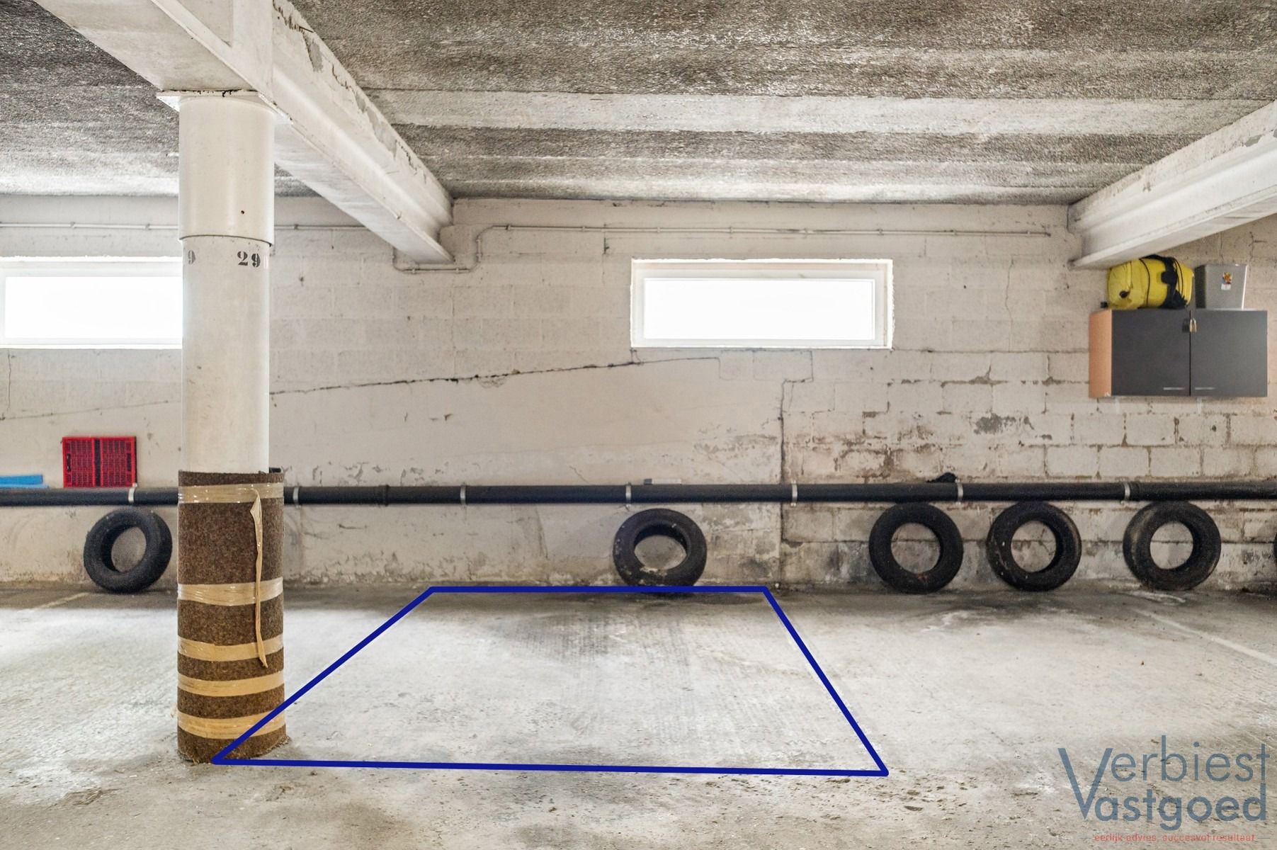 Ruim 2-slpk app met terras en autostaanplaats op Linkeroever foto 16
