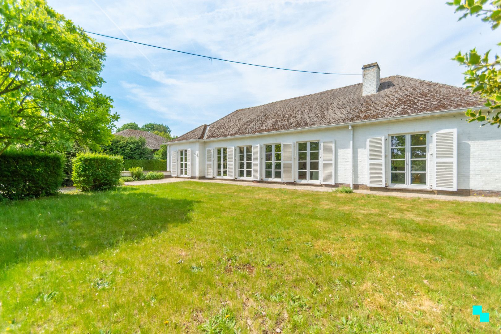 Franse laagbouwvilla in het landelijke Oosterzele foto 33