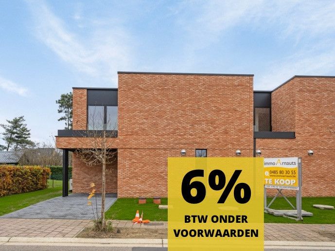 NIEUWBOUWWONING - 3 SLPKS - 6% BTW - RUSTIG GELEGEN - E-PEIL <15! foto {{pictureIndex}}