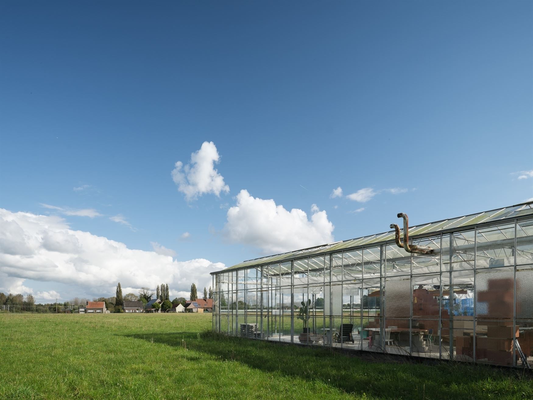 Villa met magazijn en serre vlakbij Drongen foto 4