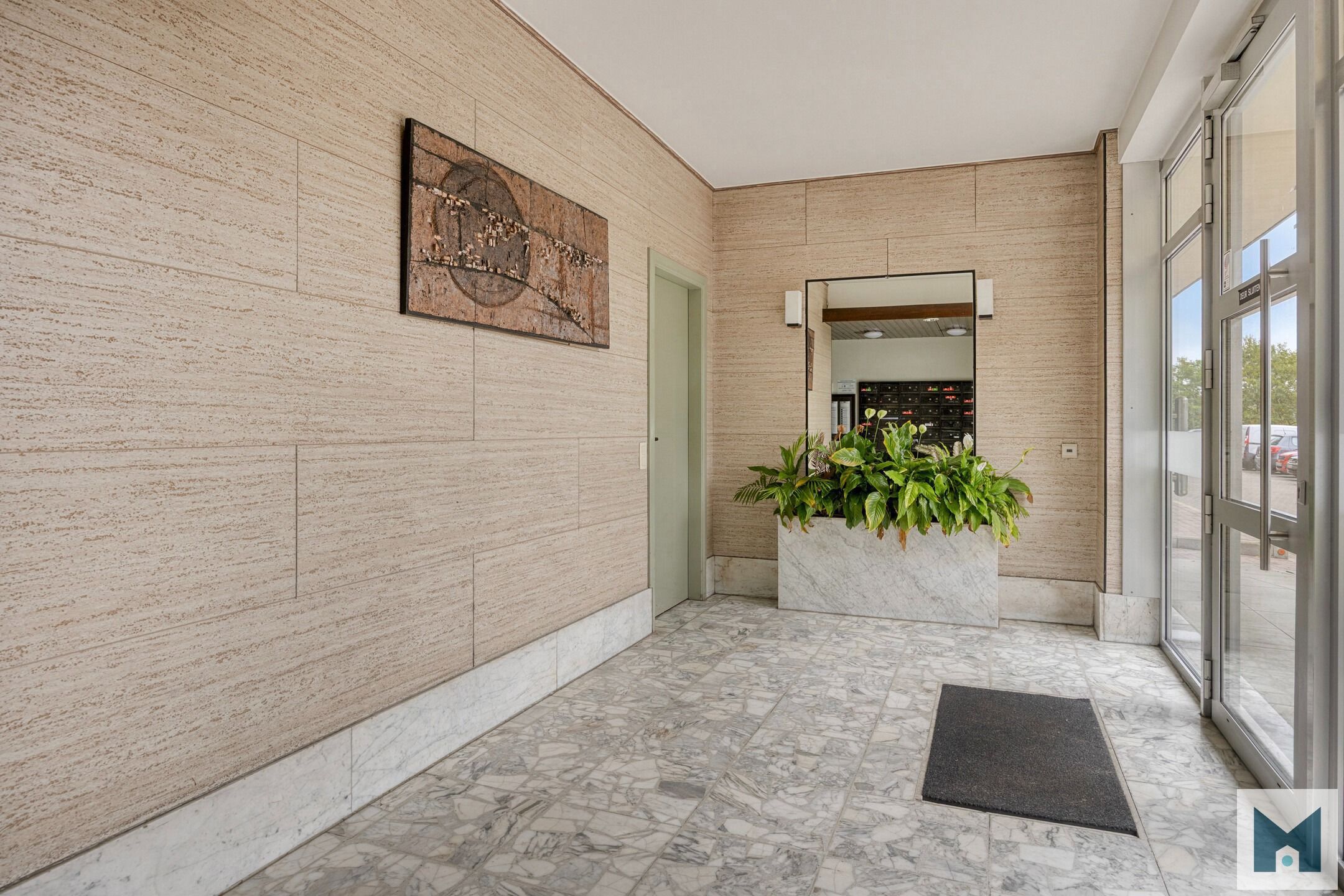 Gelijkvloers appt met 1 slpk en uitzicht op park te Aalst! foto 7