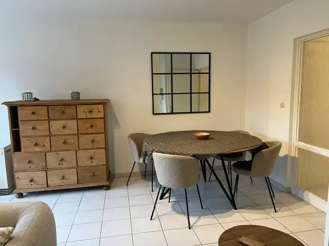 gemeubeld 1-slpk appartement met zonnig terras nabij UZ Gent foto 3