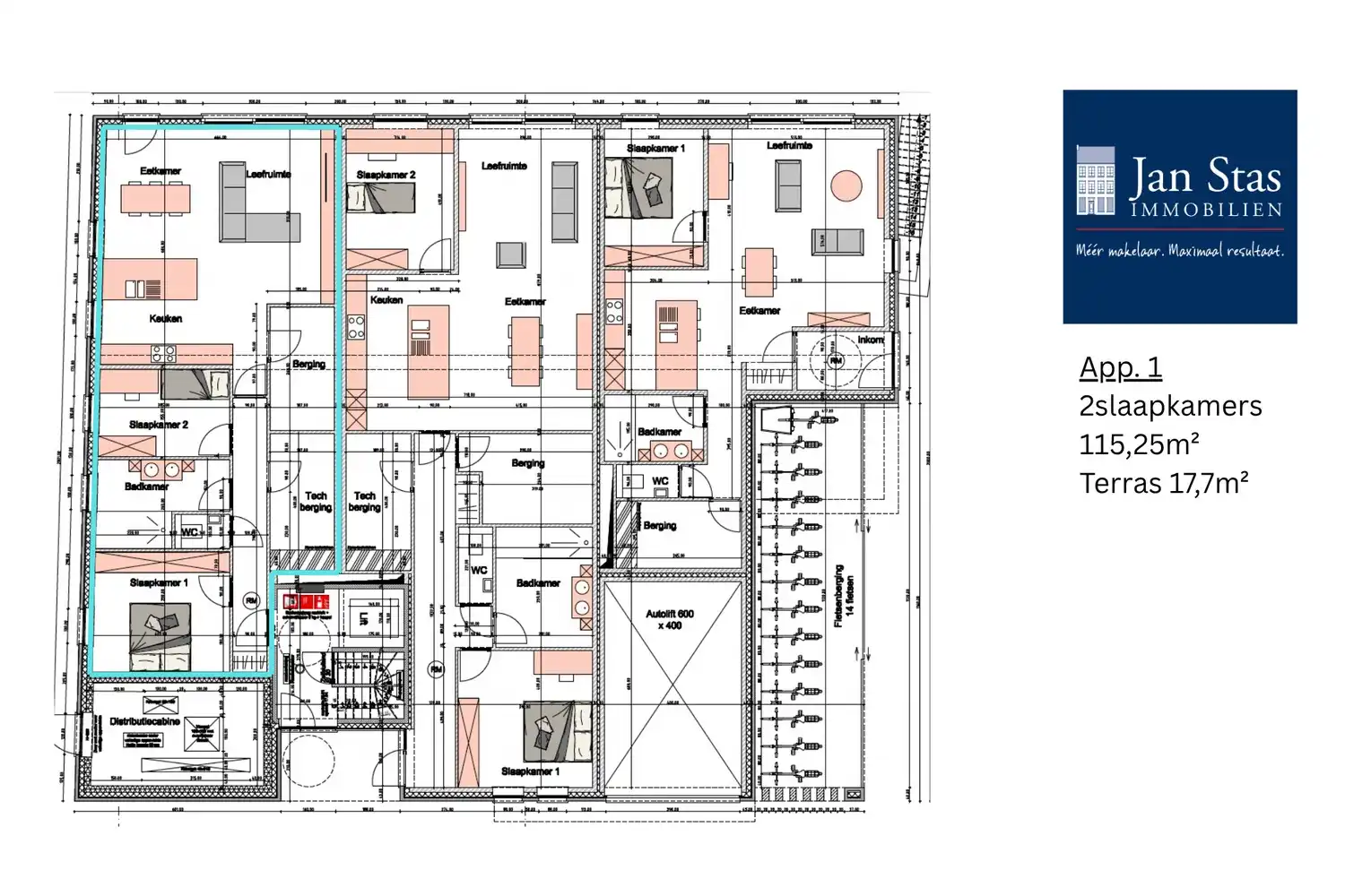Zeven appartementen - Zorgeloos aankopen - Zonder voorafbetalingen foto 3