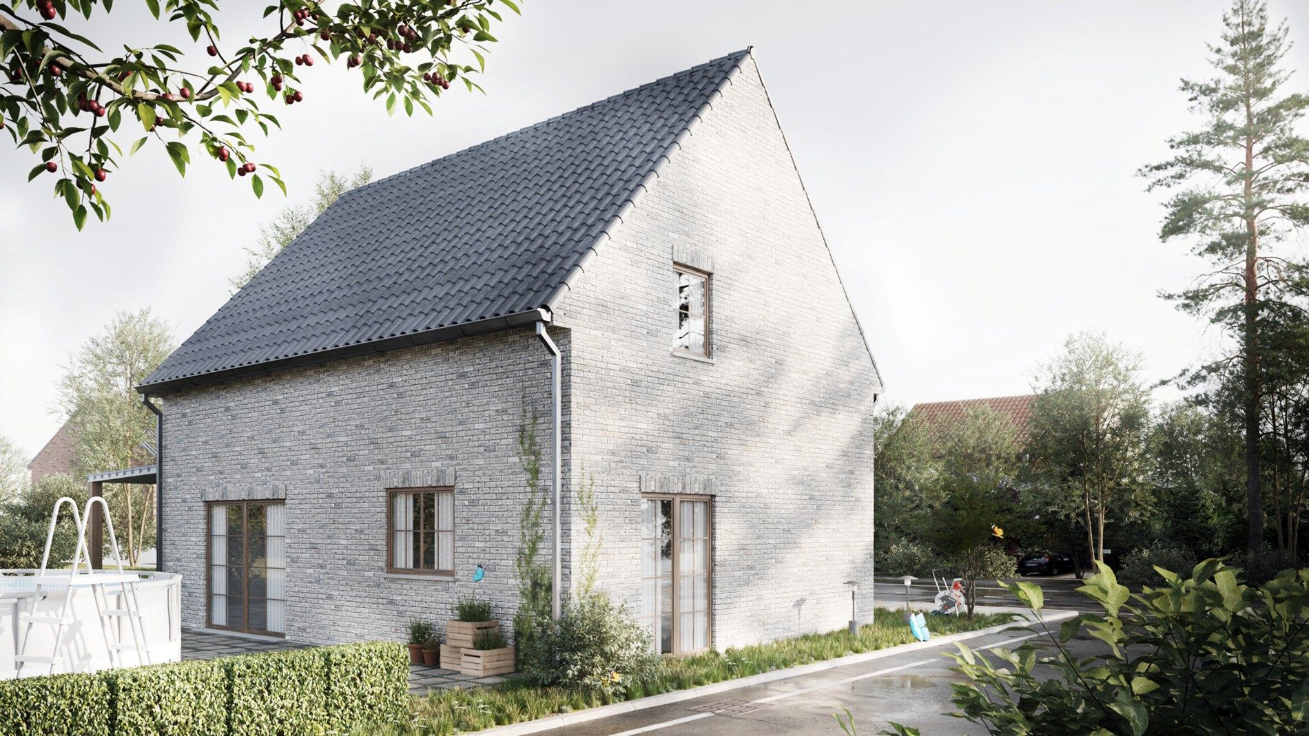 Open bebouwing op een ruim perceel met topligging in Roeselare foto 3