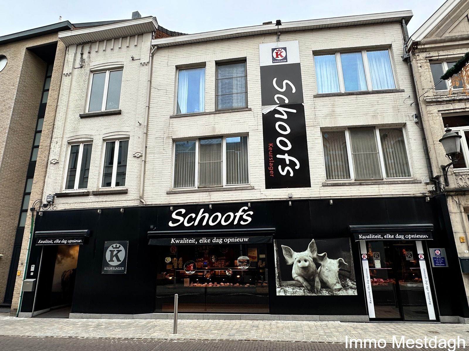 Hoofdfoto van de publicatie: Uitzonderlijk Vastgoed in Centrum Diest: Handelshuis met Royale Triplex (577m² totaal)