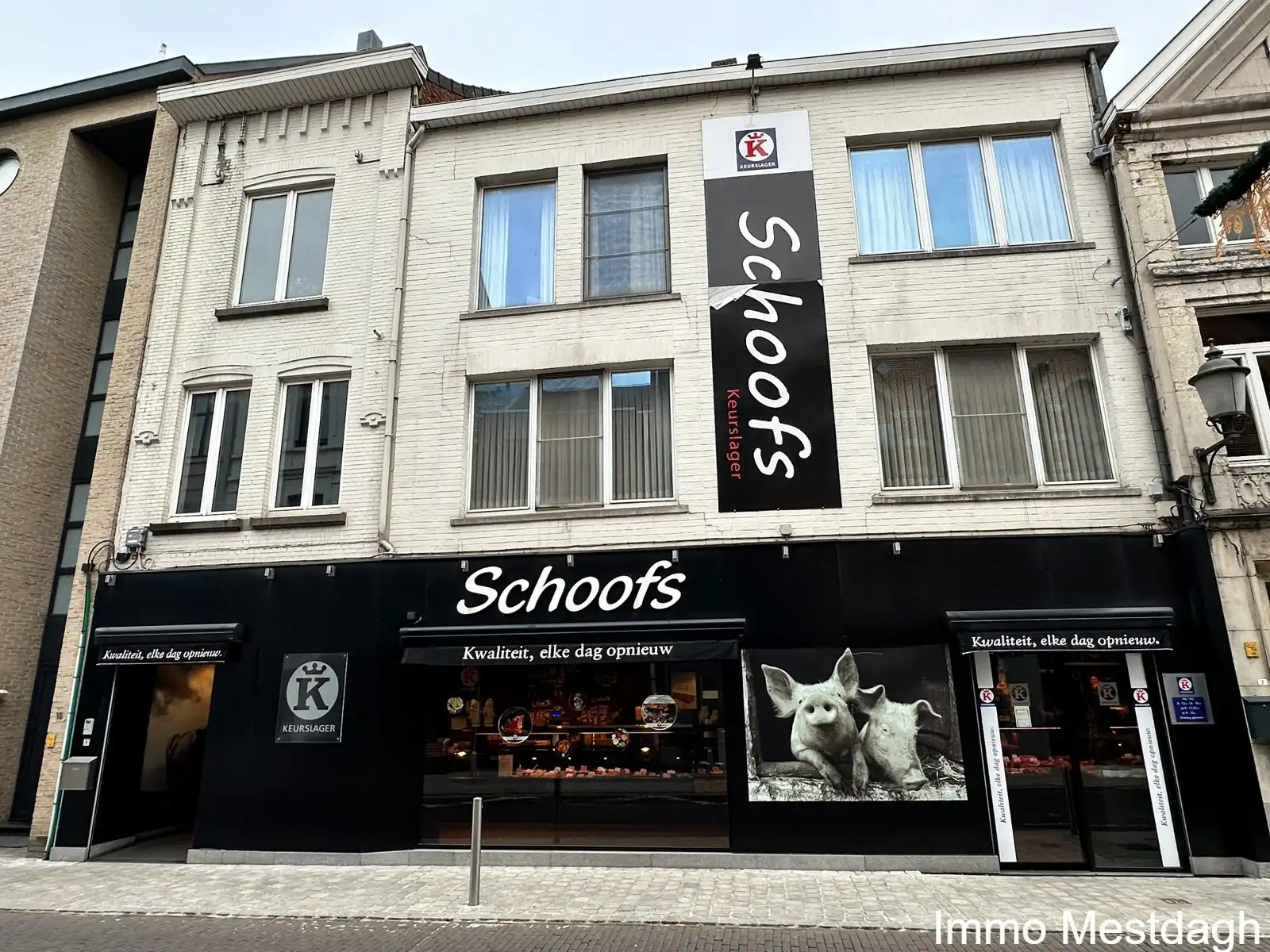 Hoofdfoto van de publicatie: Uitzonderlijk Vastgoed in Centrum Diest: Handelshuis met Royale Triplex (577m² totaal)