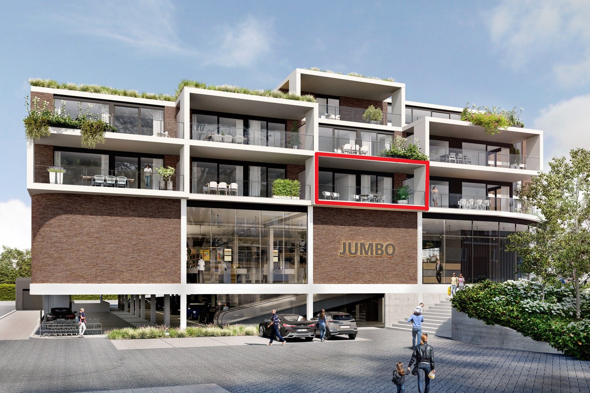 Nieuwbouwappartement met 2 slaapkamers en ruim terras in Bilzen foto {{pictureIndex}}