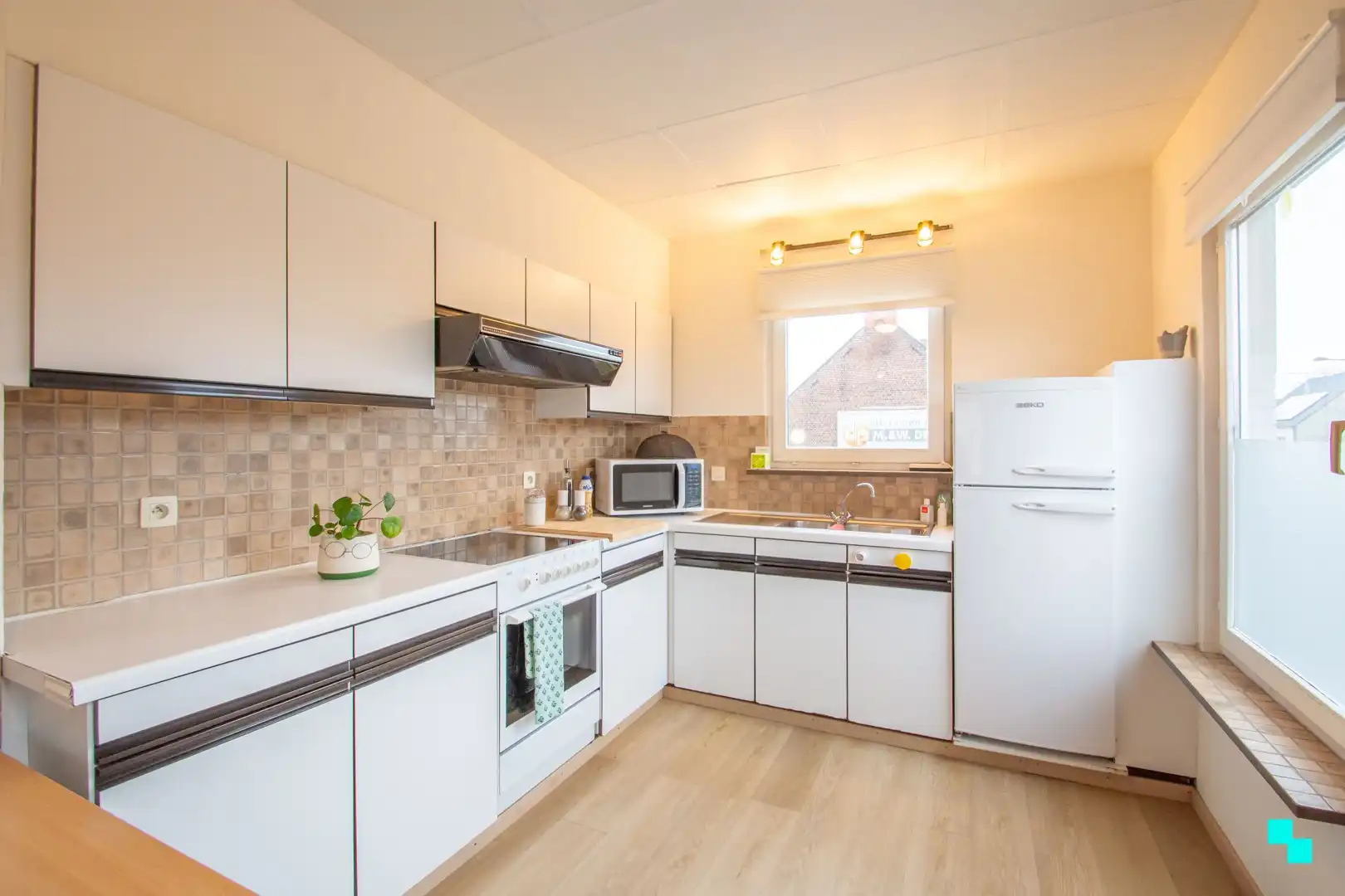 Tweeslaapkamerappartement in hartje Merelbeke foto 5