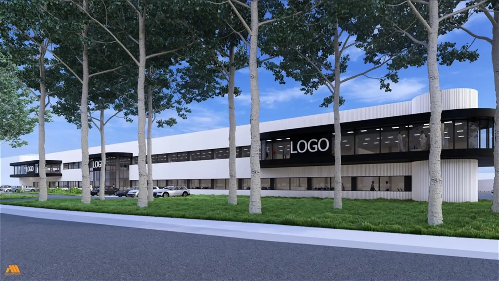 Logistiek magazijn+commerciële zichtlocatie te Mechelen foto 2