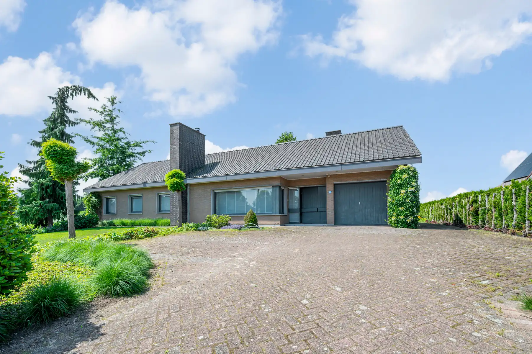 Ruime open bebouwing met prachtige tuin  foto 2