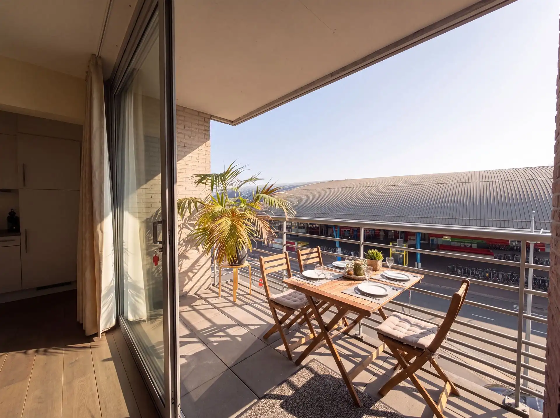 Appartement met terras en parking foto 8