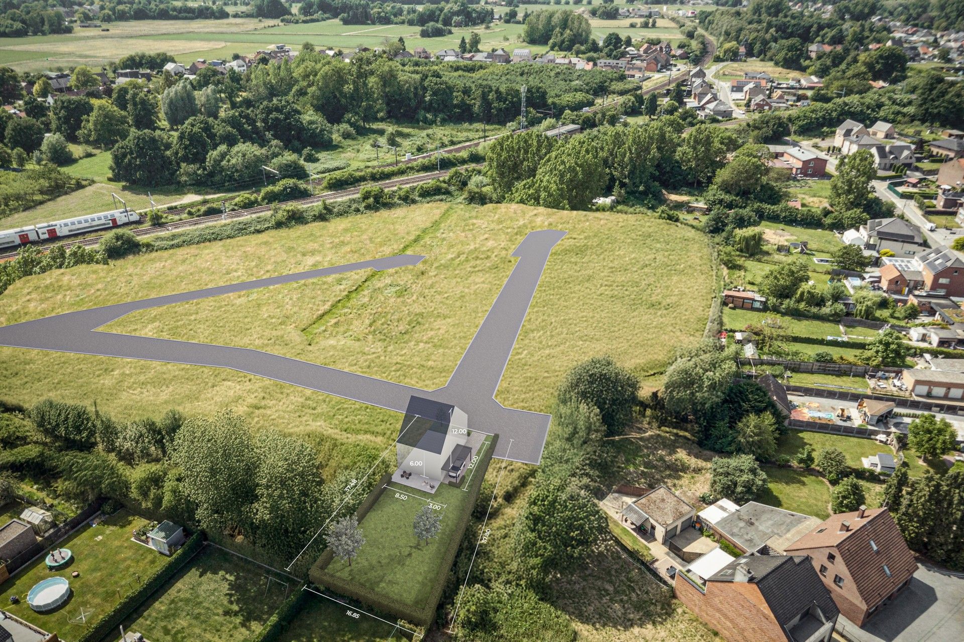 Bouwgrond (HOB) van 5a65ca in Bilzen - Ribus foto {{pictureIndex}}