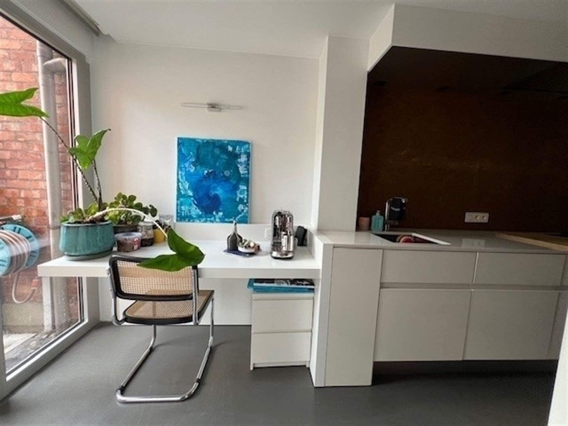 TOPLOCATIE! gelijkvloersappartement met mooie tuin! foto 7