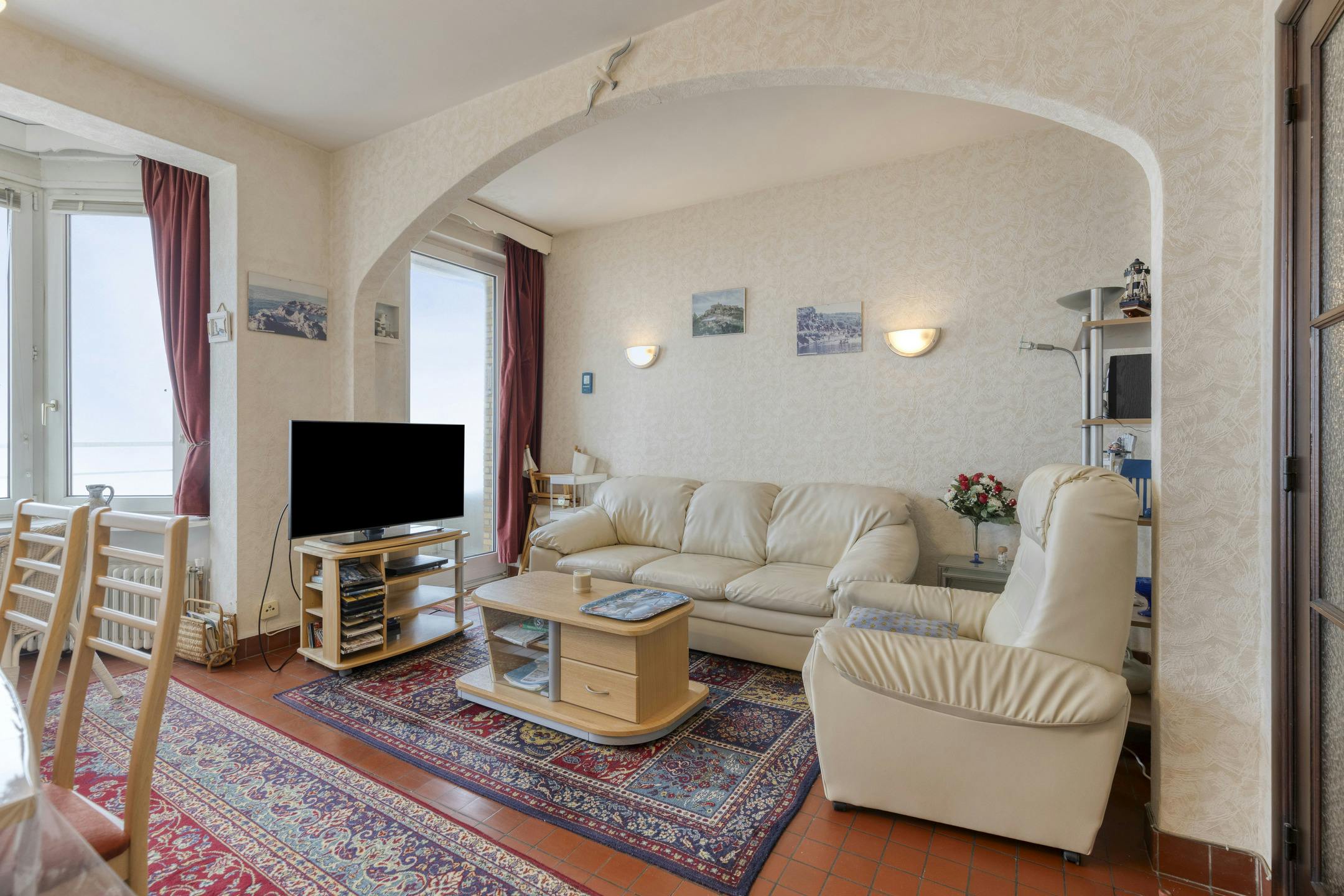 Appartement met 2 slaapkamers op de Zeedijk te De Panne foto 5