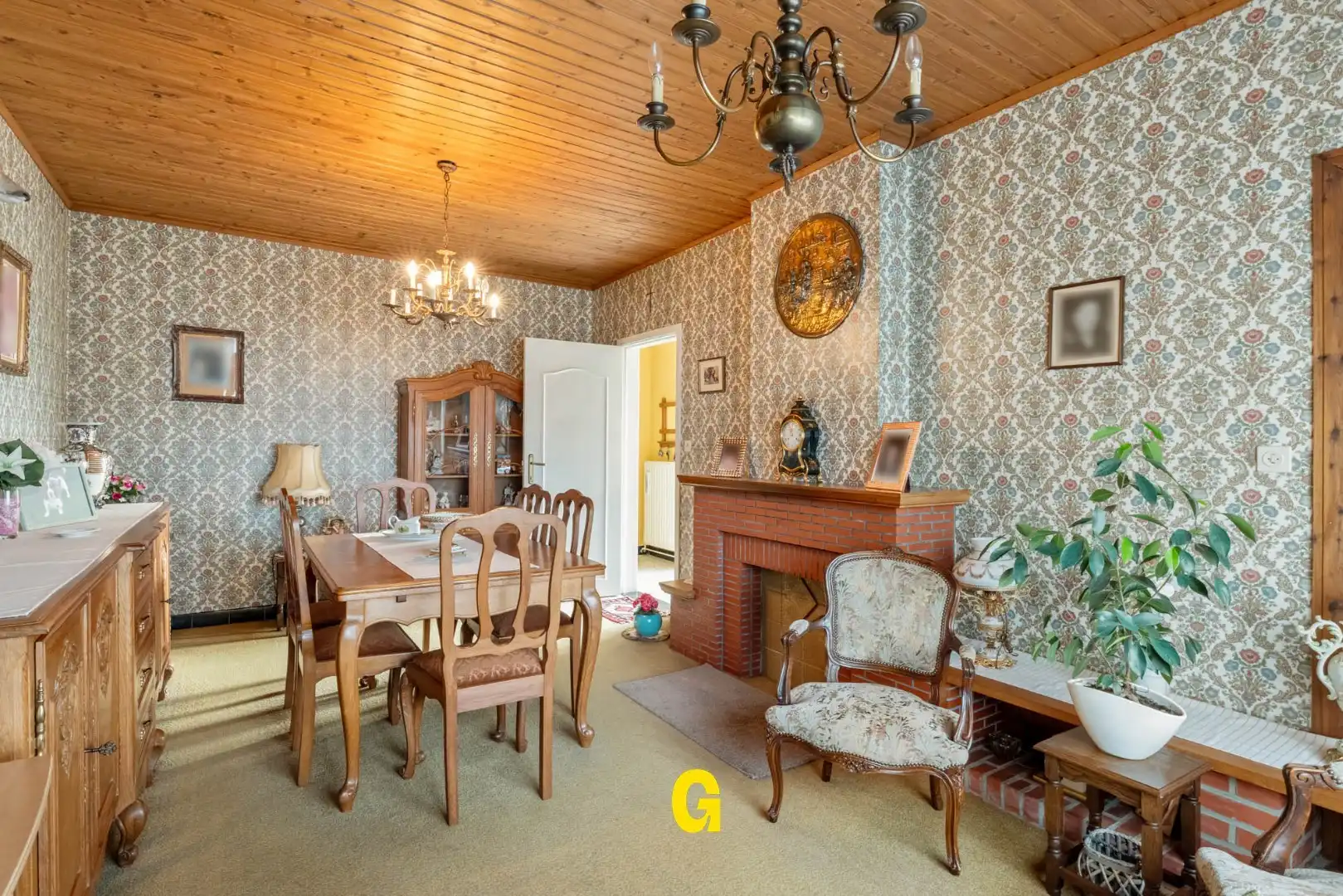 Te renoveren halfopen woning met tuin en ruime weide op 38a62ca, met prachtig verzicht op de achterliggende groene omgeving foto 9