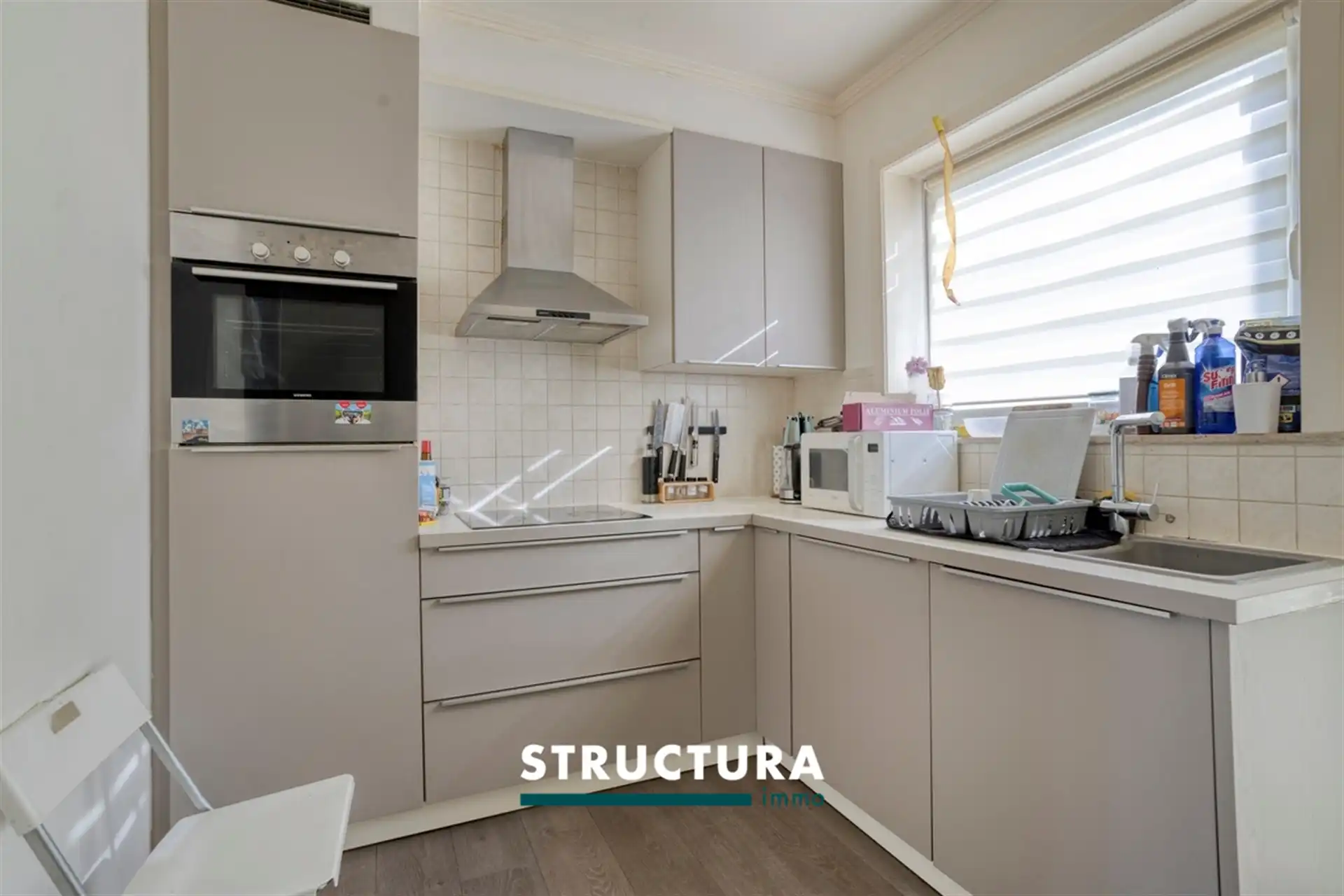 Lichtrijk 1-slaapkamerappartement met terras en EPC B foto 8